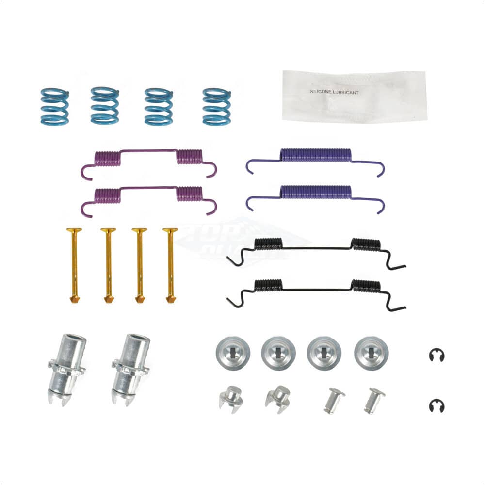 Top Quality - 13-H17397 - Rear Parking Brake Hardware Kit
