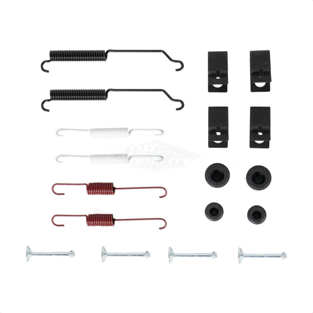 Top Quality - 13-H17459 - Rear Drum Brake Hardware Kit