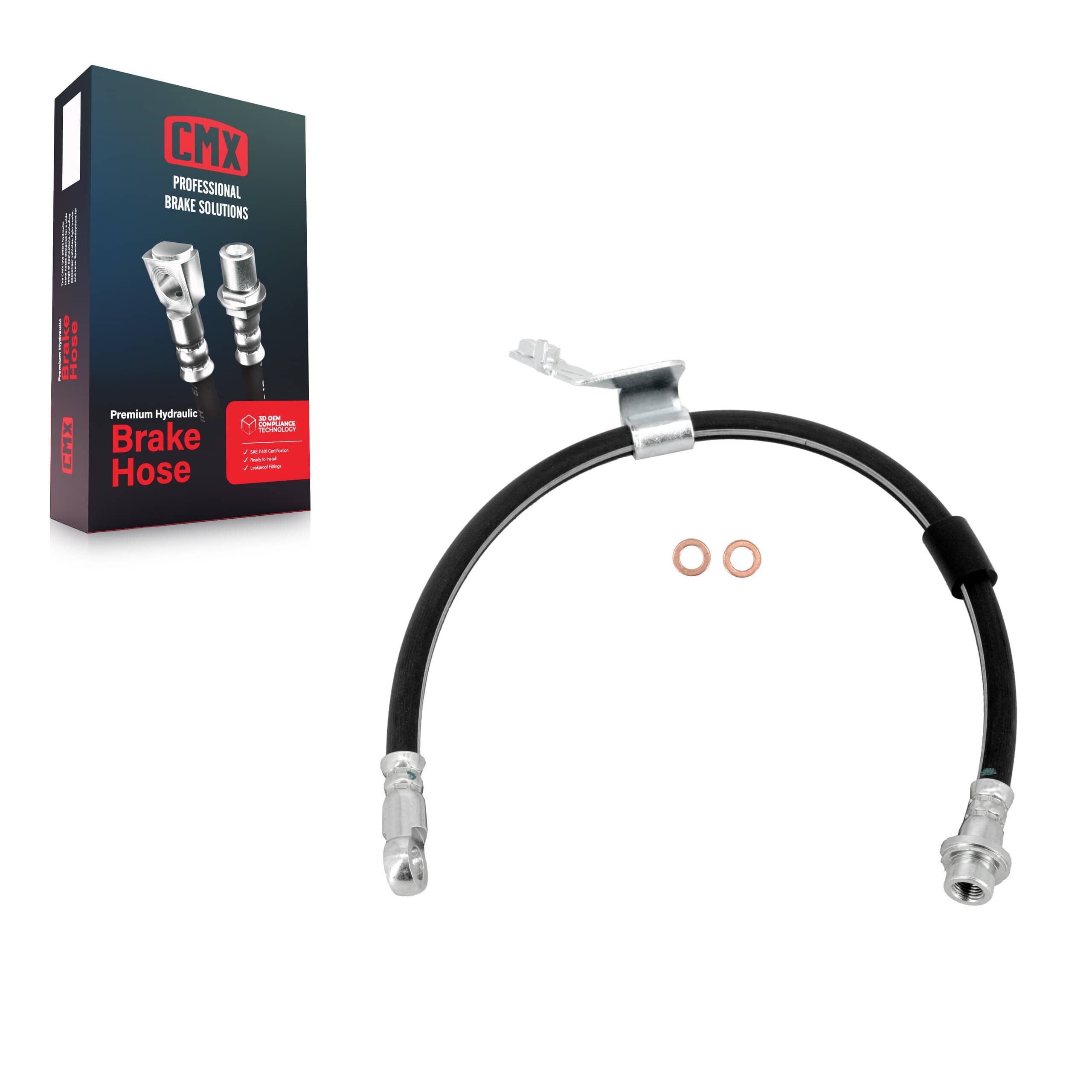 CMX - 12-H620908 - Front Left Brake Hydraulic Hose