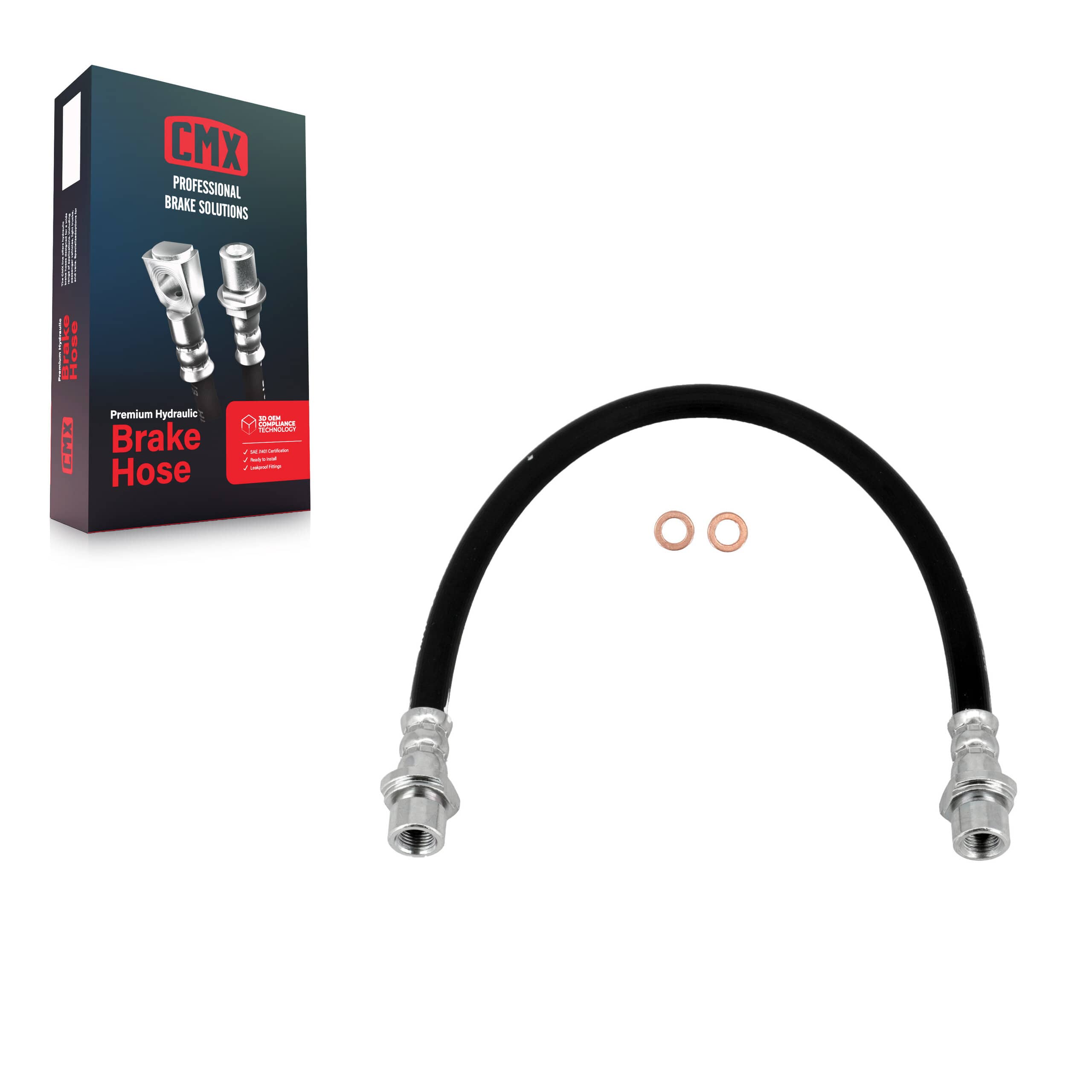 CMX - 12-H621129 - Rear Left Inner Brake Hydraulic Hose