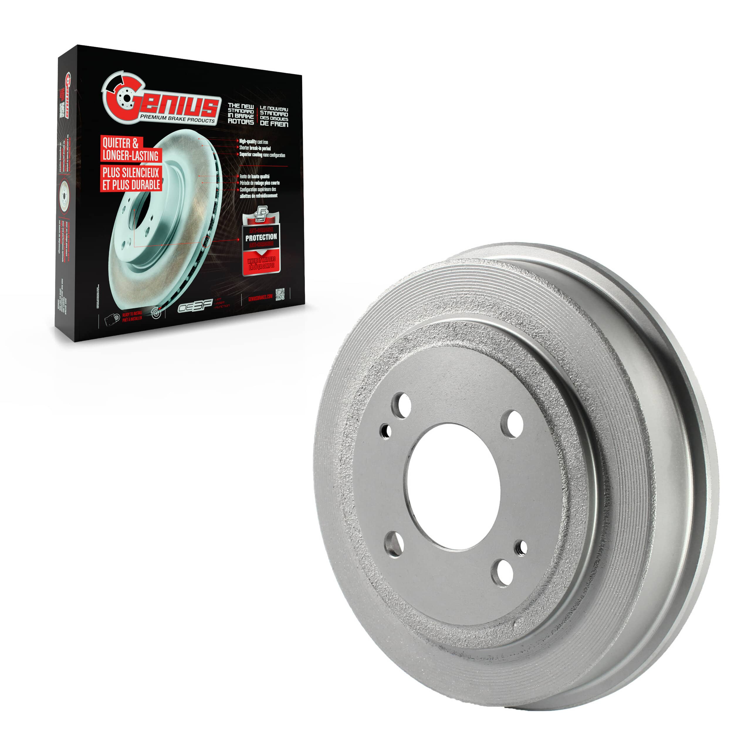 Genius - GCR-9311 - Rear Brake Drum