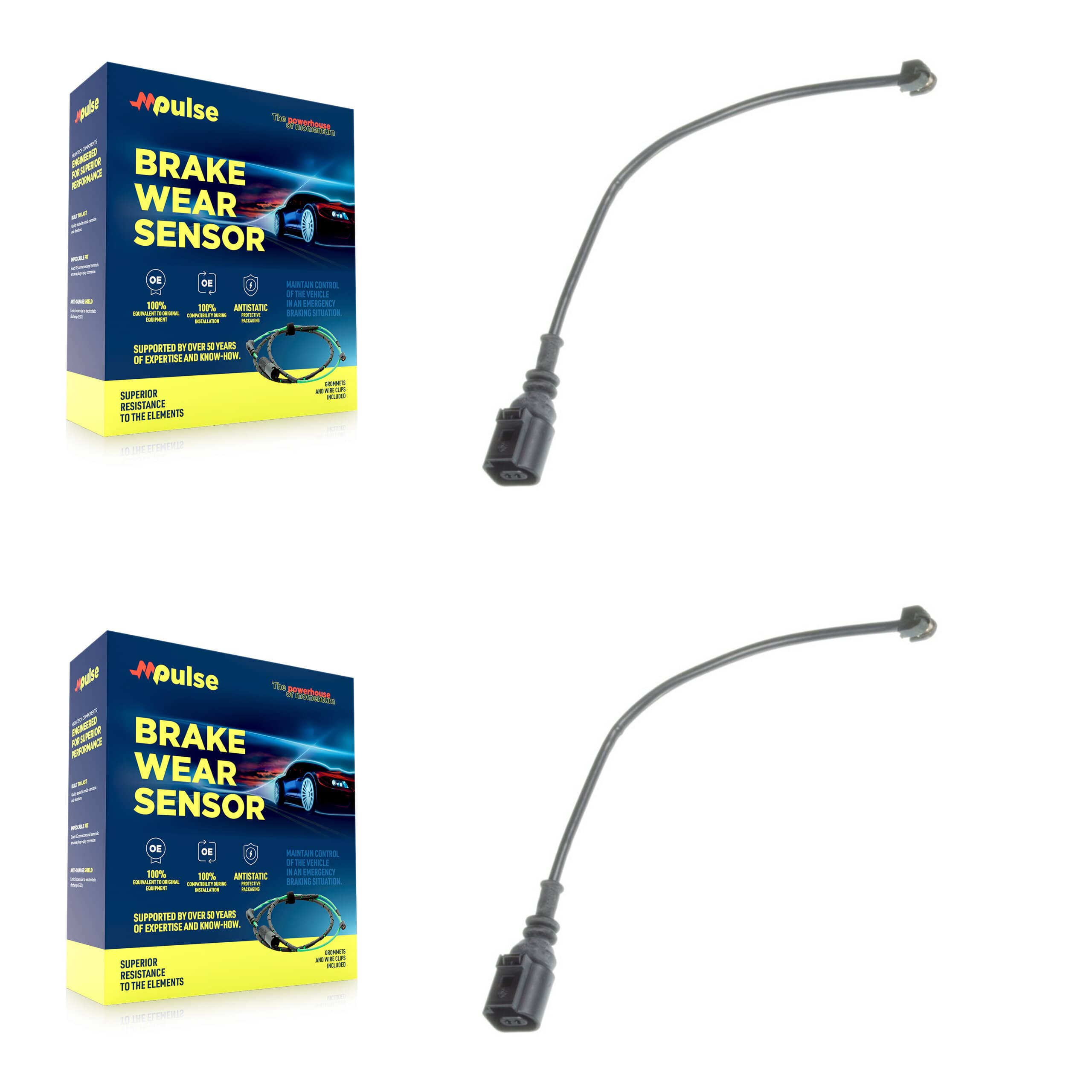 Mpulse - KSE-100007 - Front Disc Brake Pad Wear Sensor Kits