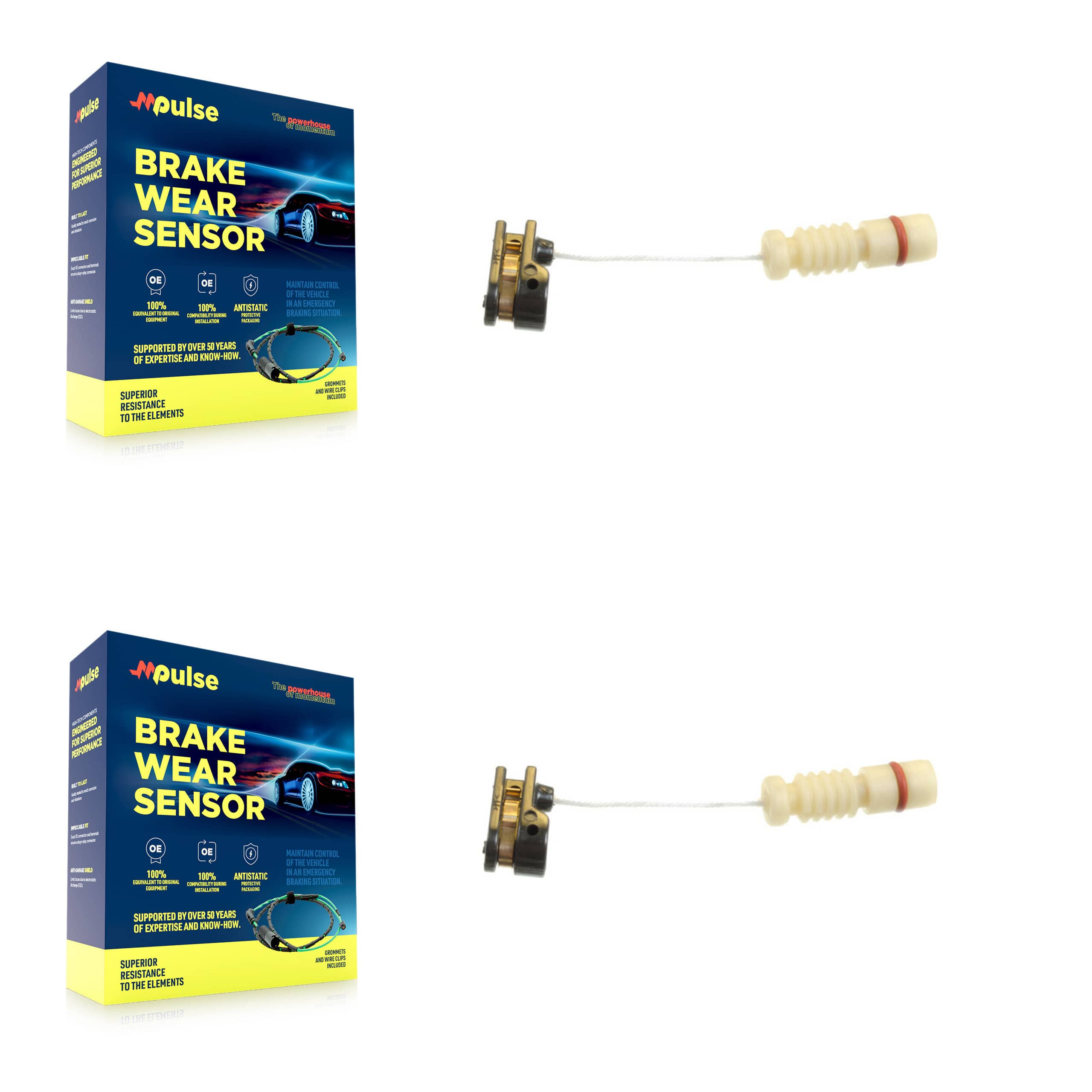 Mpulse - KSE-100010 - Front Disc Brake Pad Wear Sensor Kits