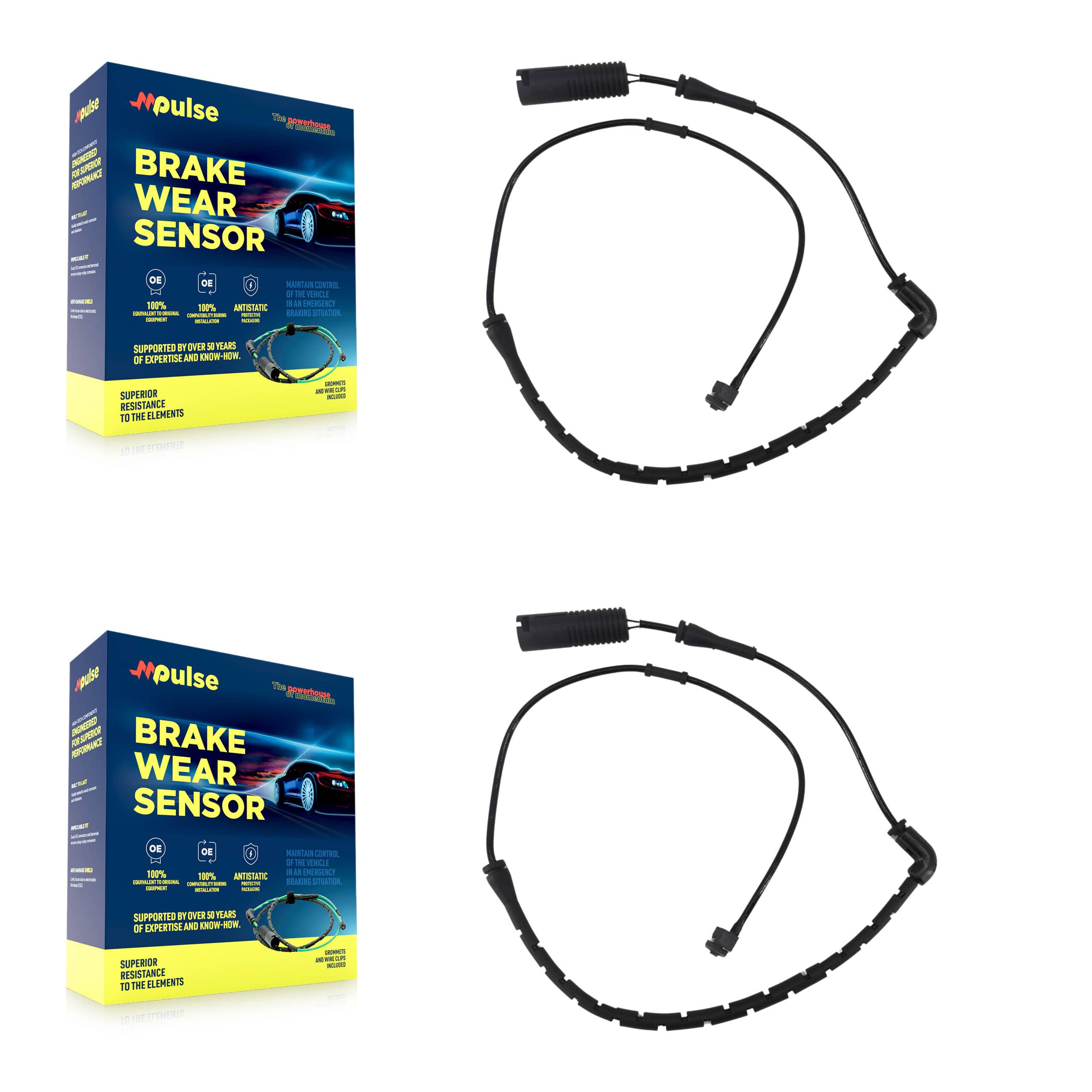 Mpulse - KSE-100015 - Front Disc Brake Pad Wear Sensor Kits