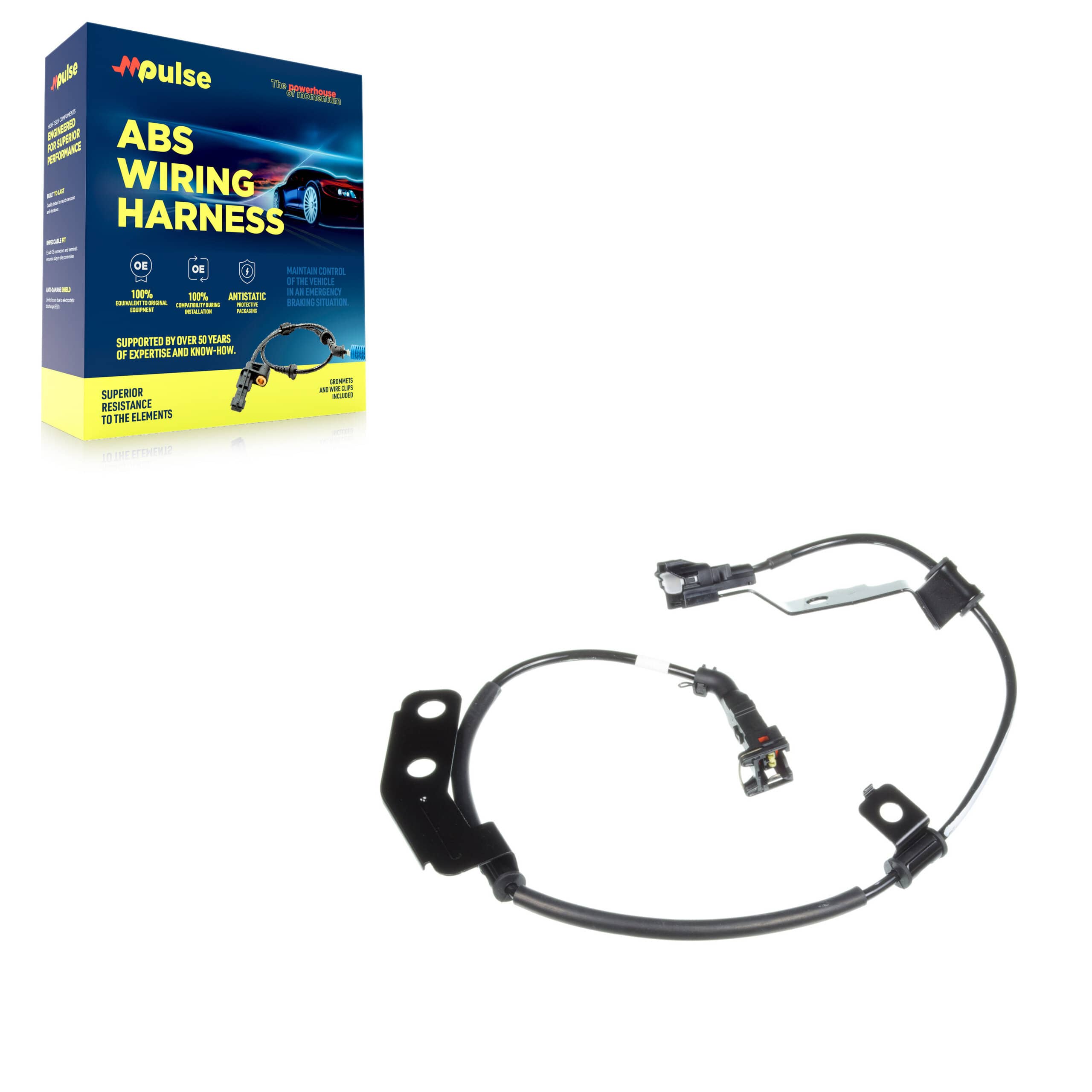 Mpulse - SEN-2ABS2972 - Rear Left ABS Wheel Speed Sensor Wiring Harness