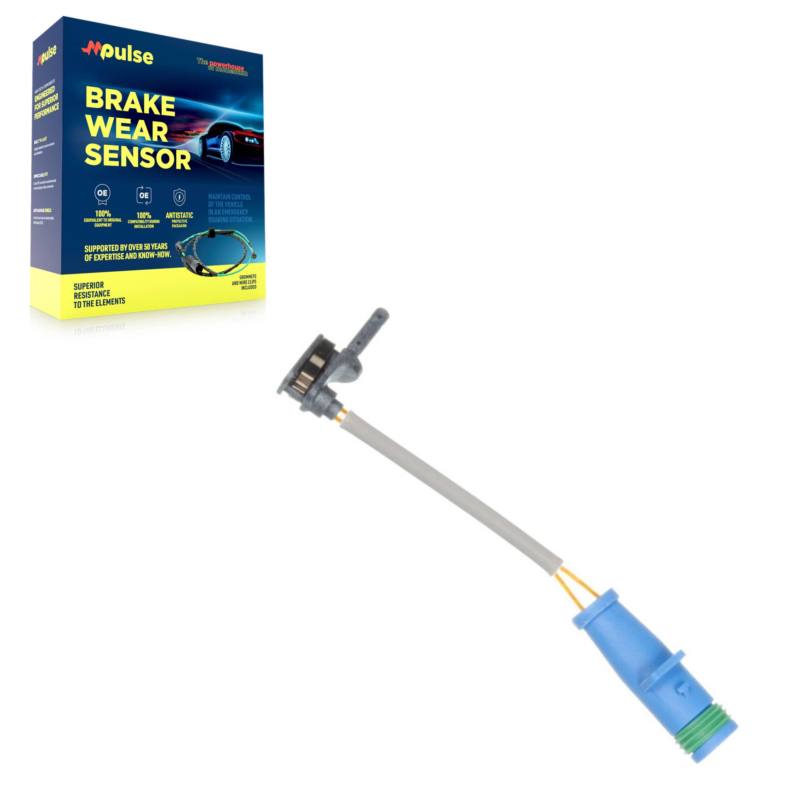 Mpulse - SEN-2BWS0008 - Front Disc Brake Pad Wear Sensor
