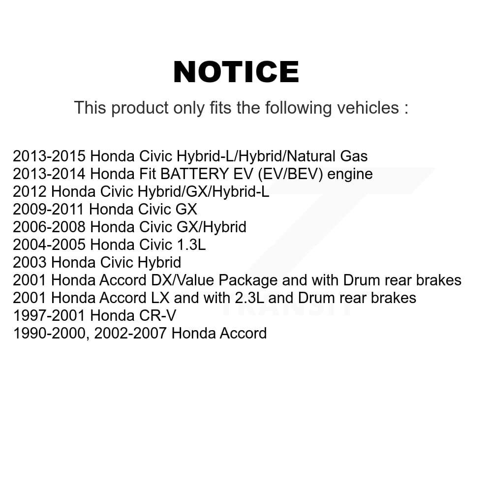 Top Quality - 13-H17321 - Rear Drum Brake Hardware Kit image 6