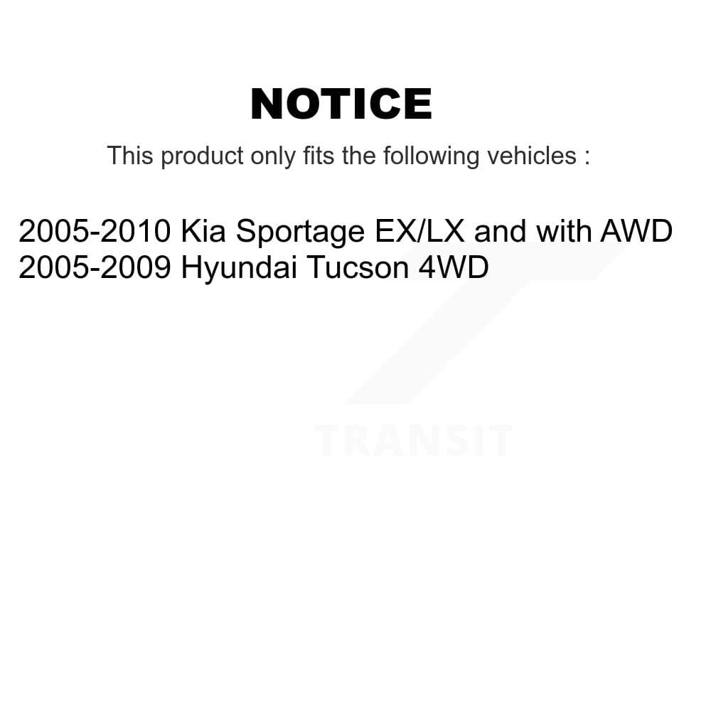 Top Quality - 13-H17426 - Rear Parking Brake Hardware Kit image 6