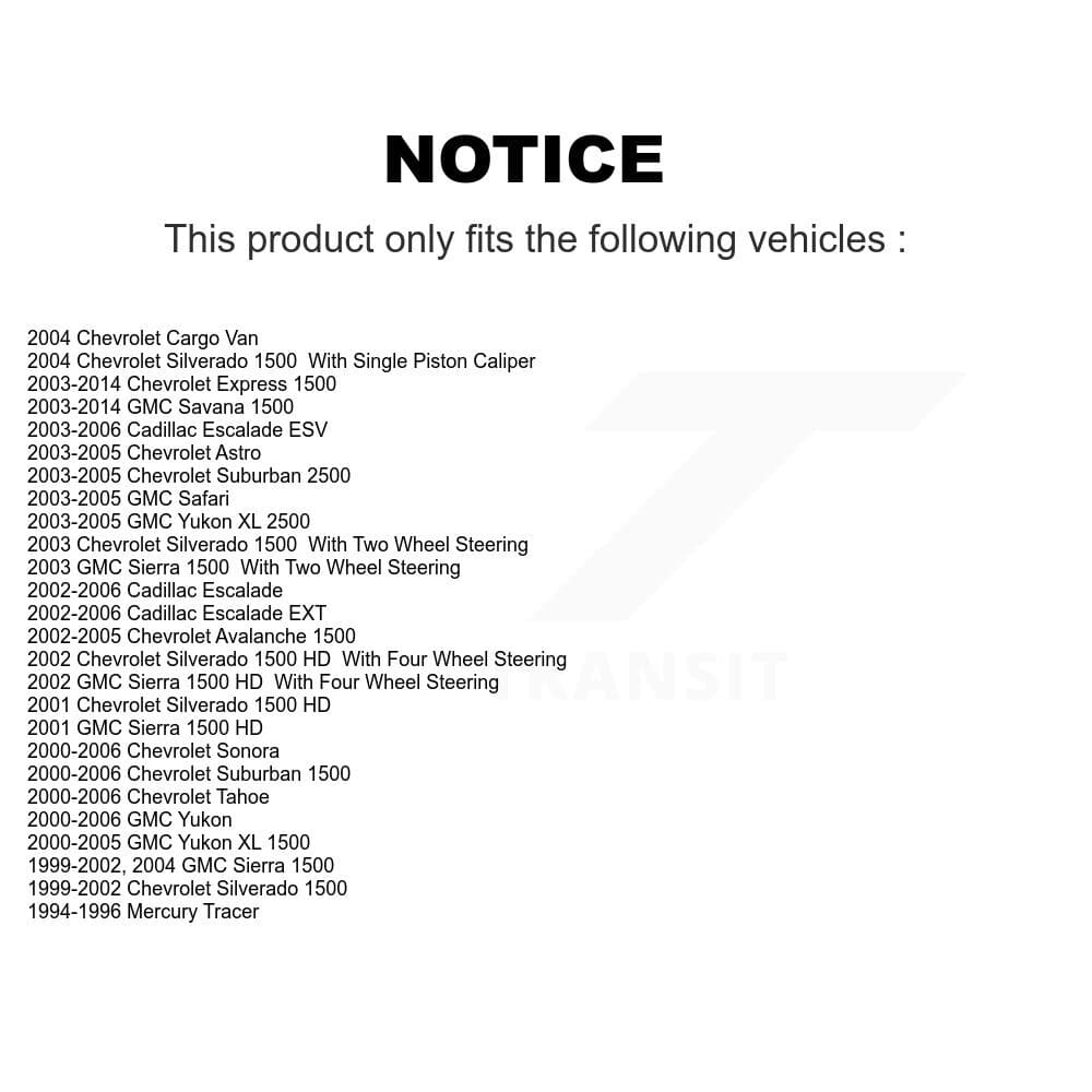 Top Quality - 13-H7322 - Rear Parking Brake Hardware Kit image 6