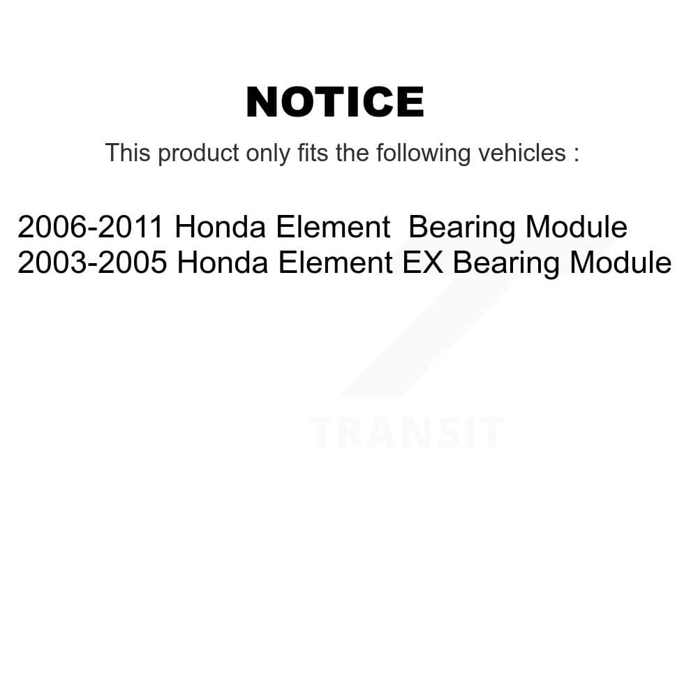 Kugel - 70-512262 - Rear Left Wheel Bearing Assembly image 11