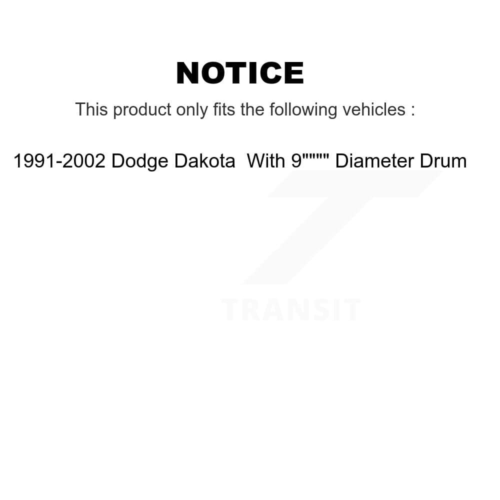 CMX - 8-2988 - Rear Brake Drum image 8