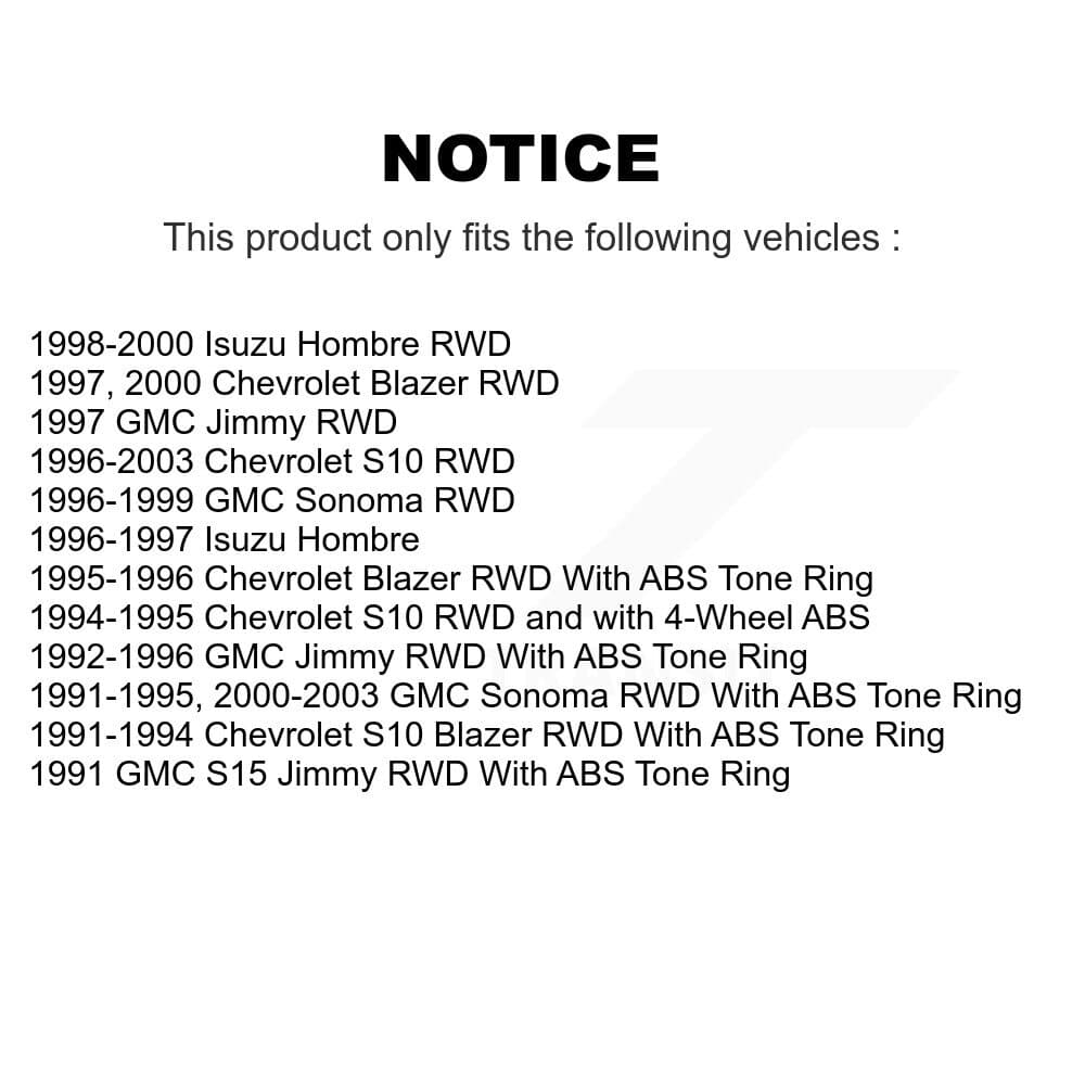 CMX - 8-56757 - Front Disc Brake Rotor and Hub Assembly image 13