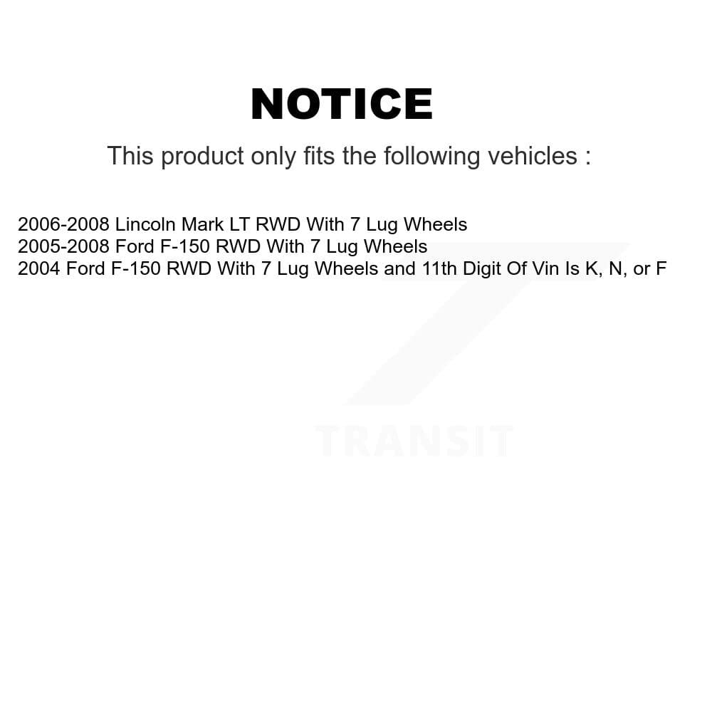 CMX - 8-680179 - Front Disc Brake Rotor and Hub Assembly image 13