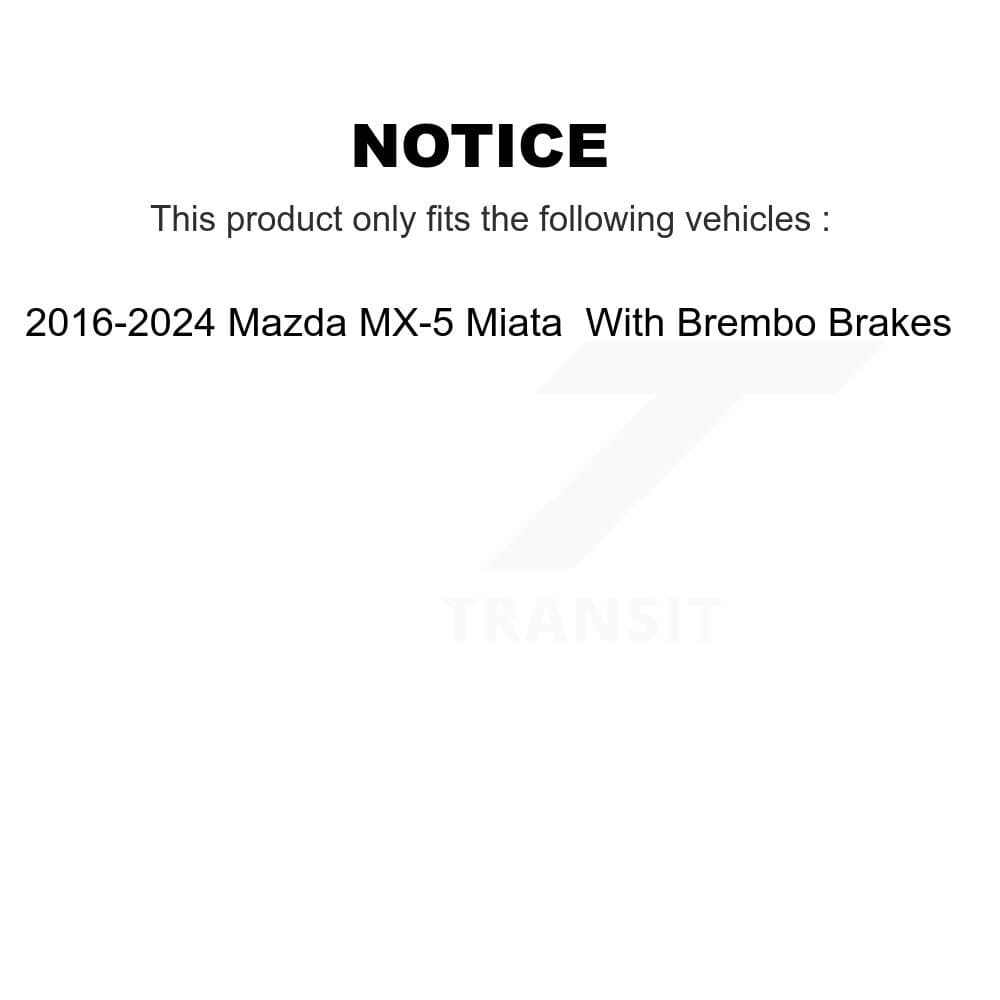Genius - GCR-982092 - Front Disc Brake Rotor image 14