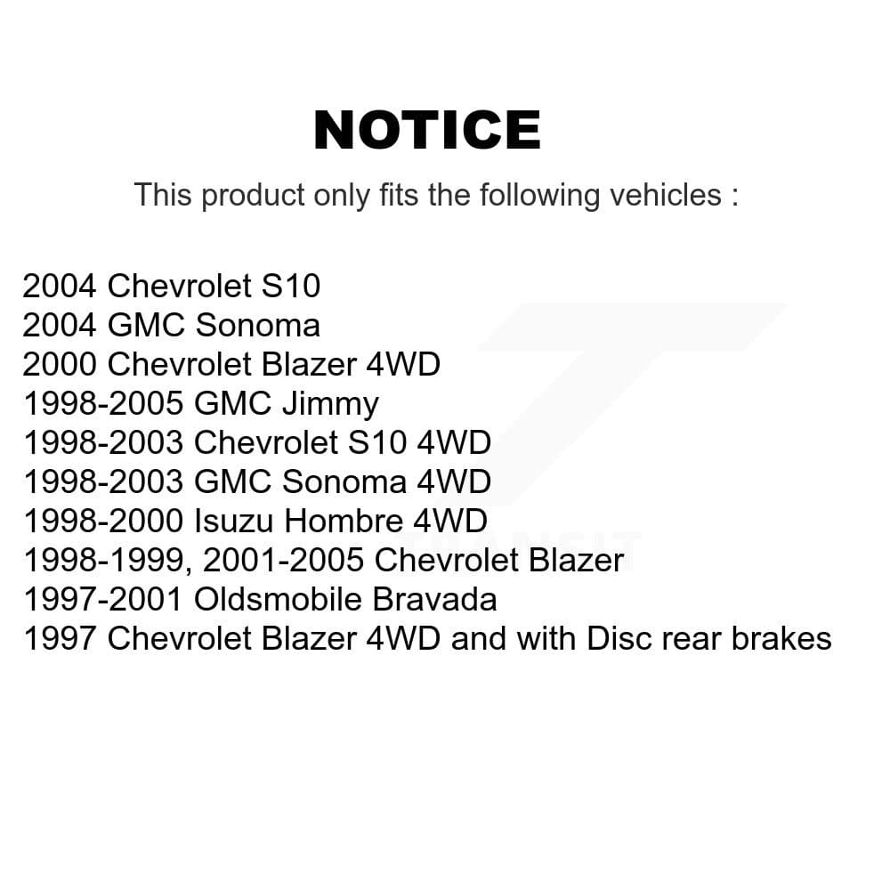 CMX - K8-100068 - Front Disc Brake Rotor Kits image 13