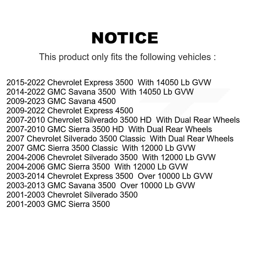 CMX - K8-100073 - Front Disc Brake Rotor Kits image 13