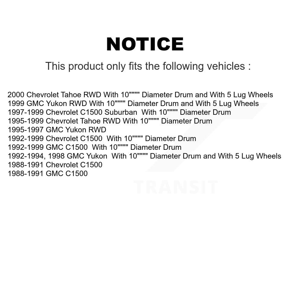 CMX - K8-101848 - Rear Brake Drum Kits image 8