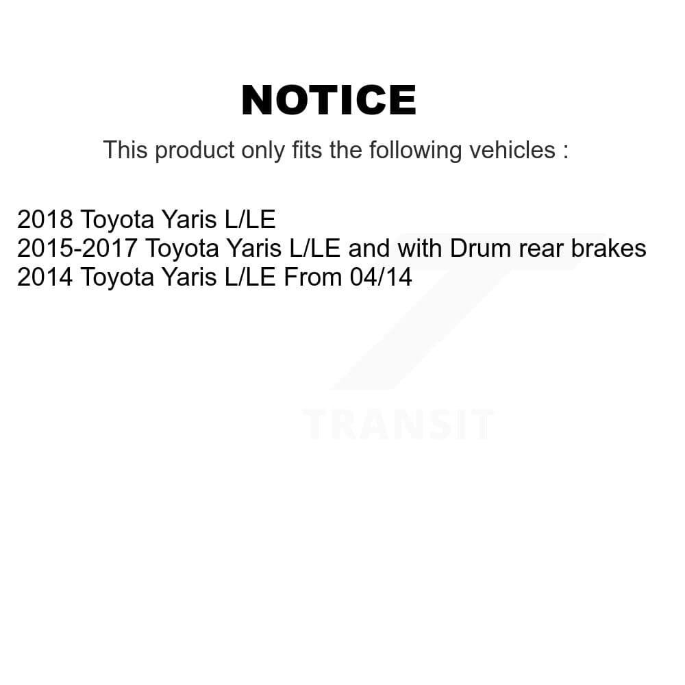 Top Quality - KNH-100117 - Rear Drum Brake Shoe Kits image 12