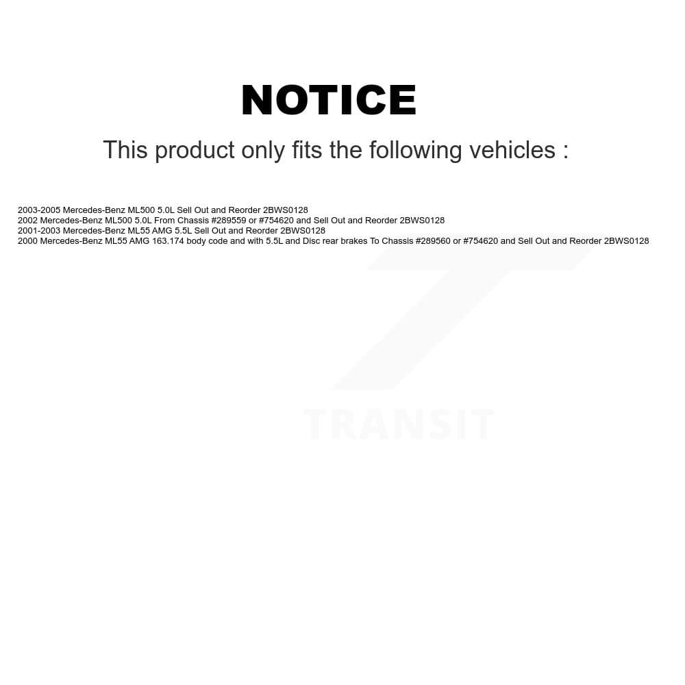 Mpulse - KSE-100009 - Front Disc Brake Pad Wear Sensor Kits image 2