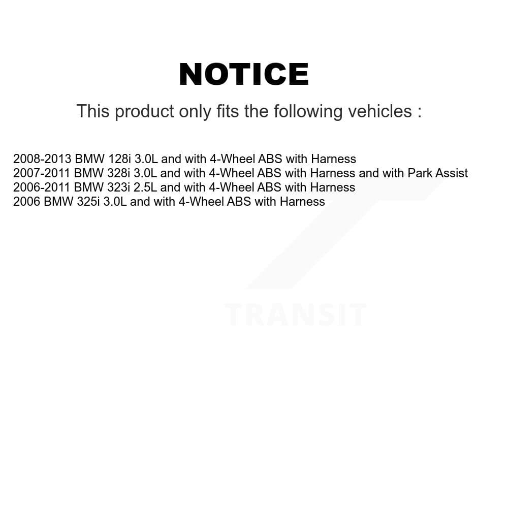 Mpulse - SEN-2ABS0033 - Rear ABS Wheel Speed Sensor image 2