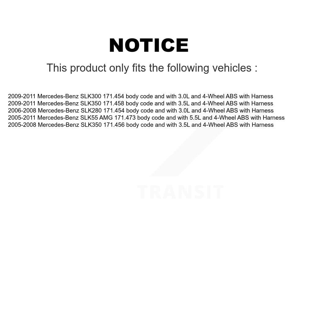 Mpulse - SEN-2ABS0089 - Rear Left ABS Wheel Speed Sensor image 2