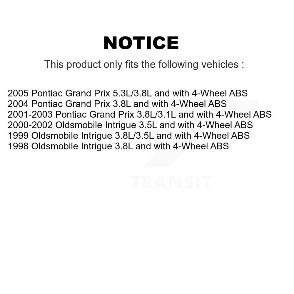 Mpulse - SEN-2ABS0394 - Front Right ABS Wheel Speed Sensor Wiring Harness image 2