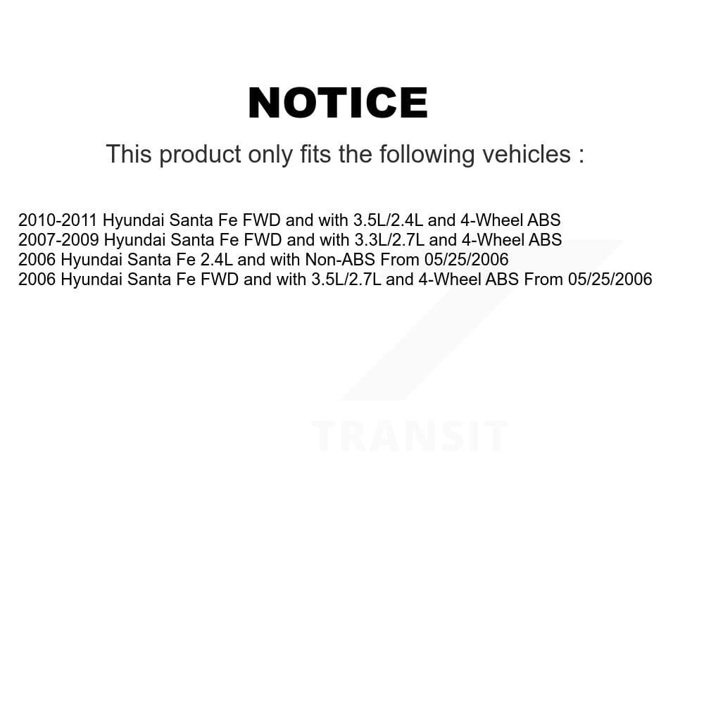 Mpulse - SEN-2ABS0563 - Rear Right ABS Wheel Speed Sensor Wiring Harness image 2