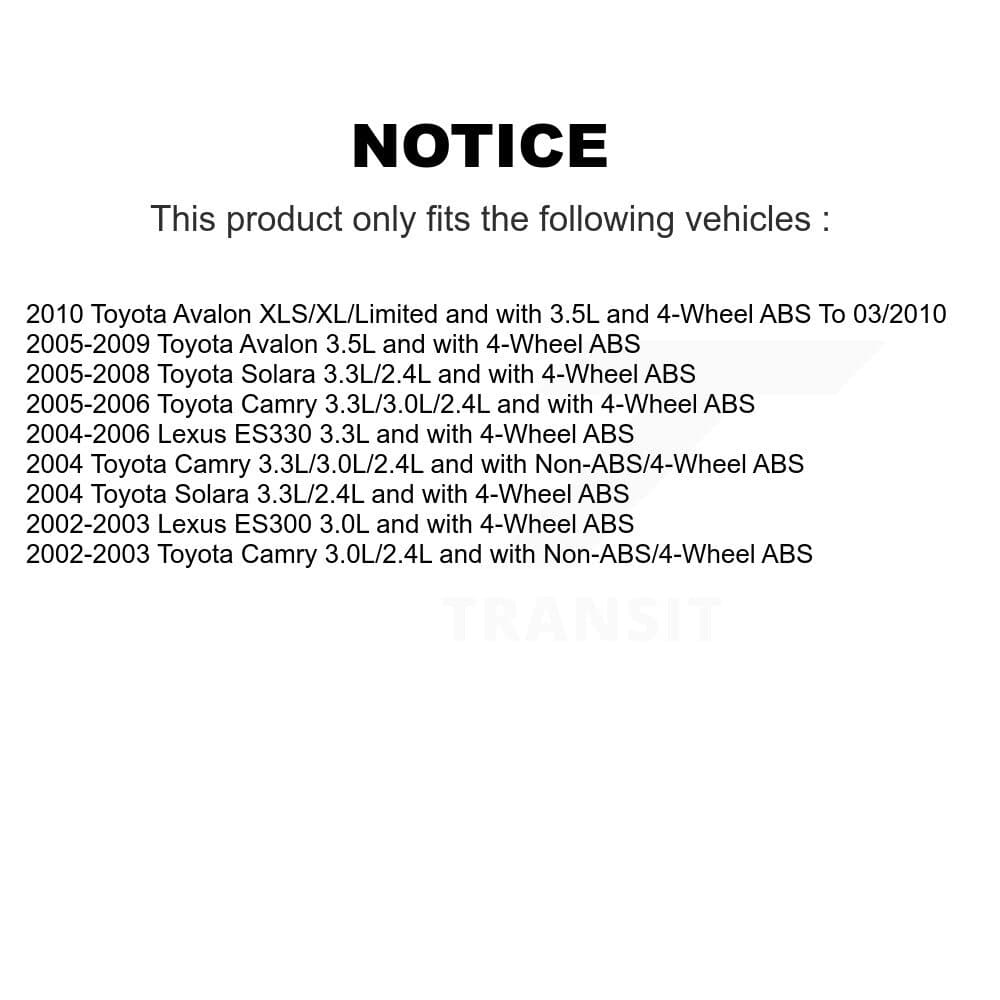 Mpulse - SEN-2ABS0956 - Rear Left ABS Wheel Speed Sensor Wiring Harness image 2