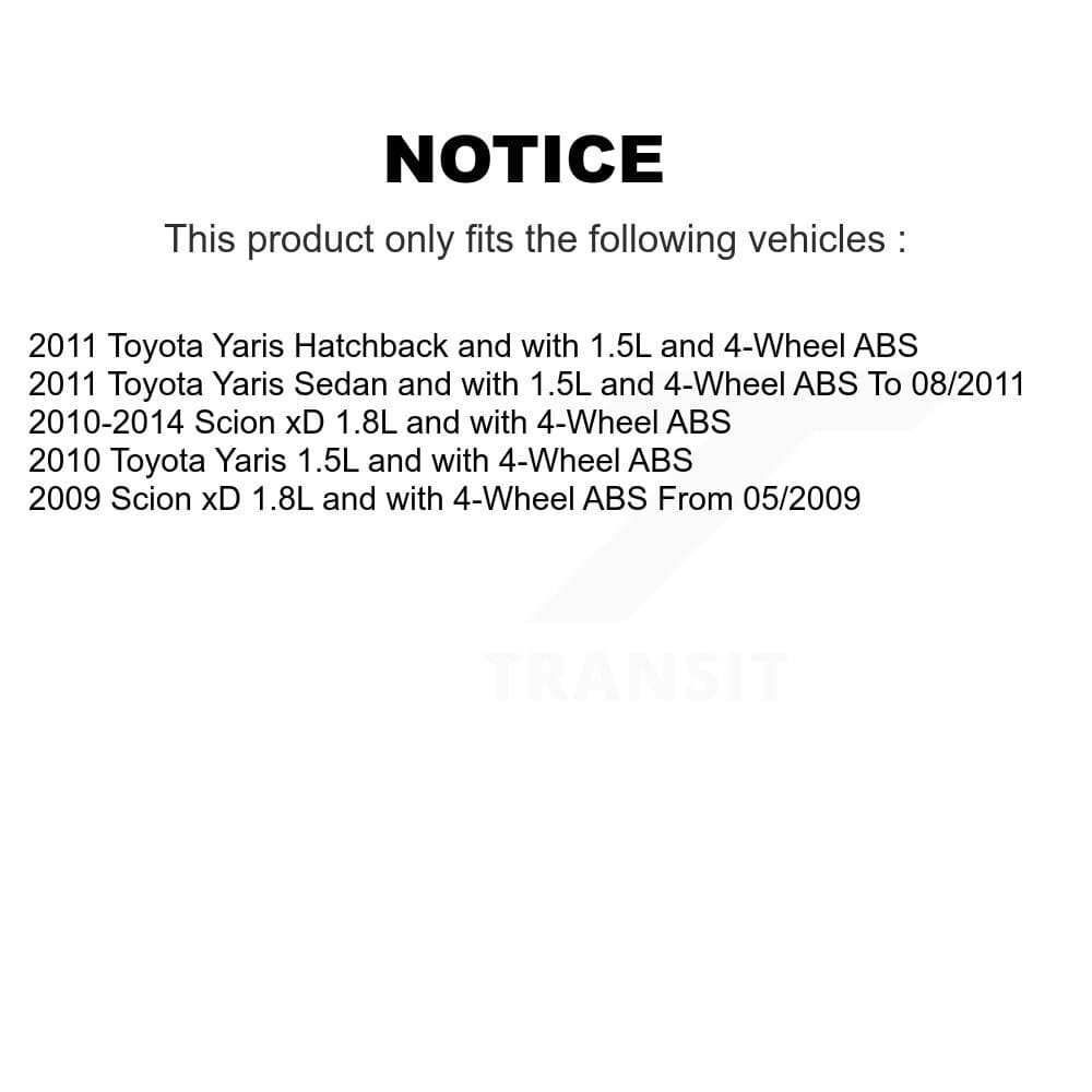 Mpulse - SEN-2ABS2644 - Rear Left ABS Wheel Speed Sensor Wiring Harness image 2