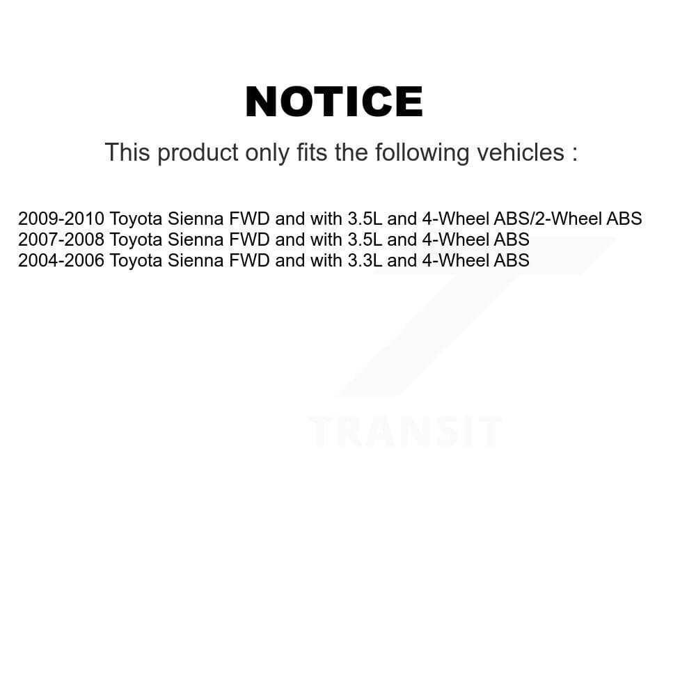 Mpulse - SEN-2ABS4840 - Rear Left ABS Wheel Speed Sensor Wiring Harness image 2