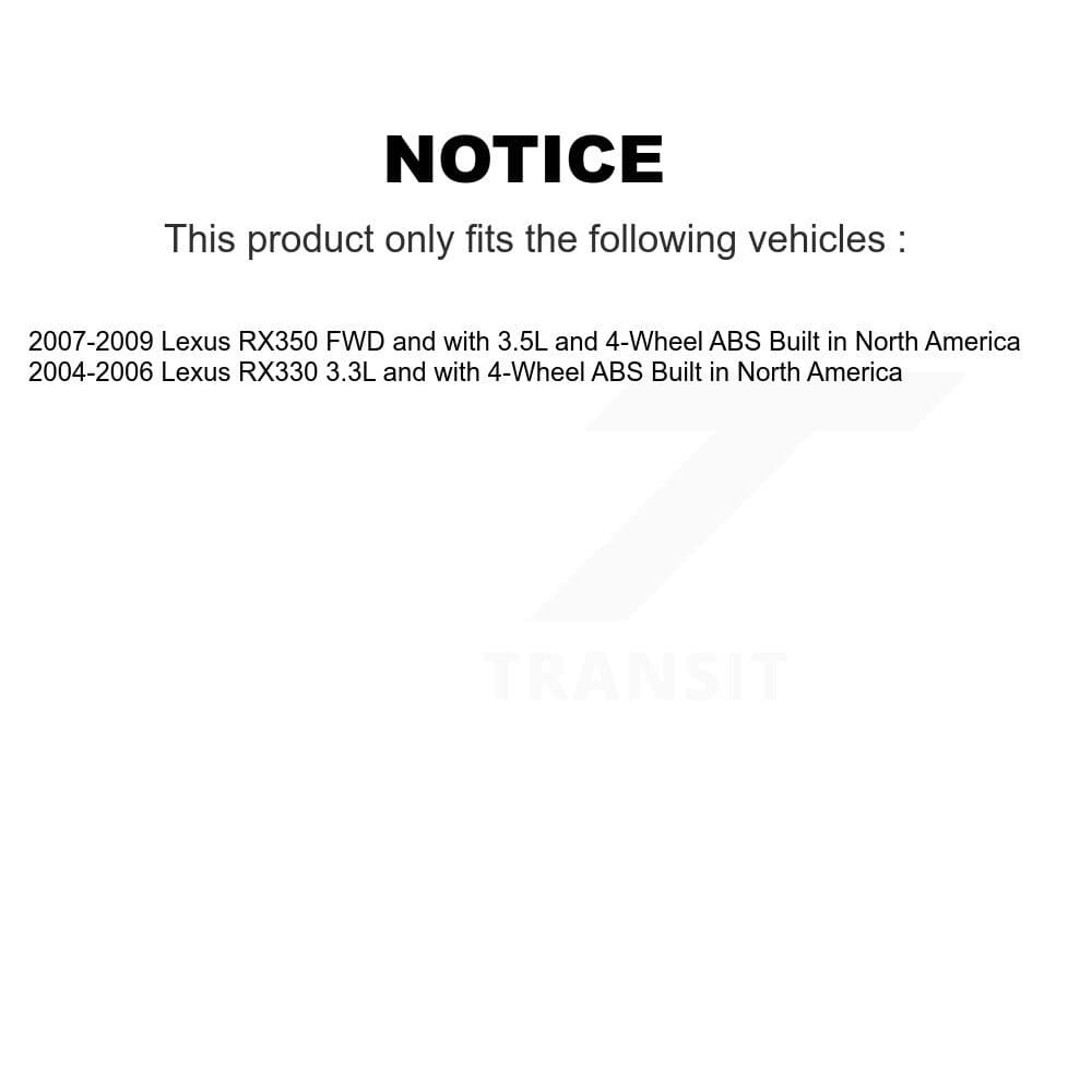 Mpulse - SEN-2ABS4849 - Rear Left ABS Wheel Speed Sensor Wiring Harness image 2