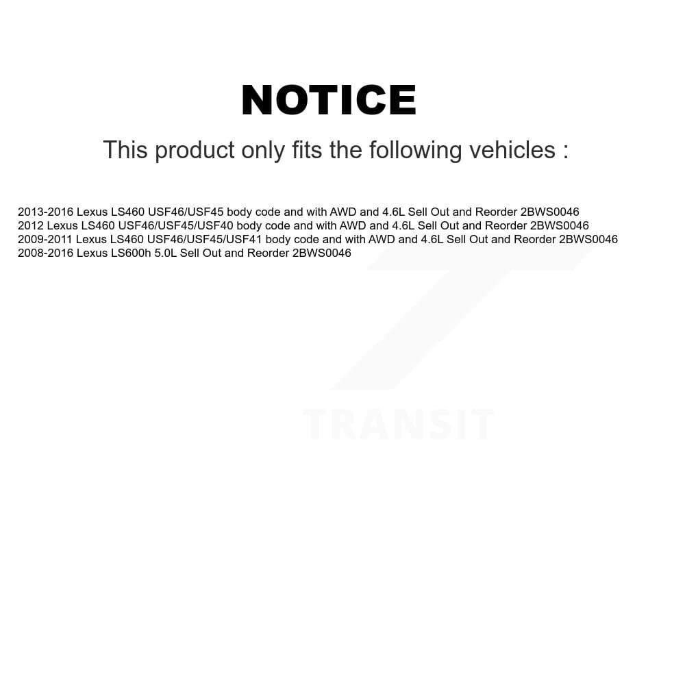 Mpulse - SEN-2BWS0048 - Rear Right Disc Brake Pad Wear Sensor image 2