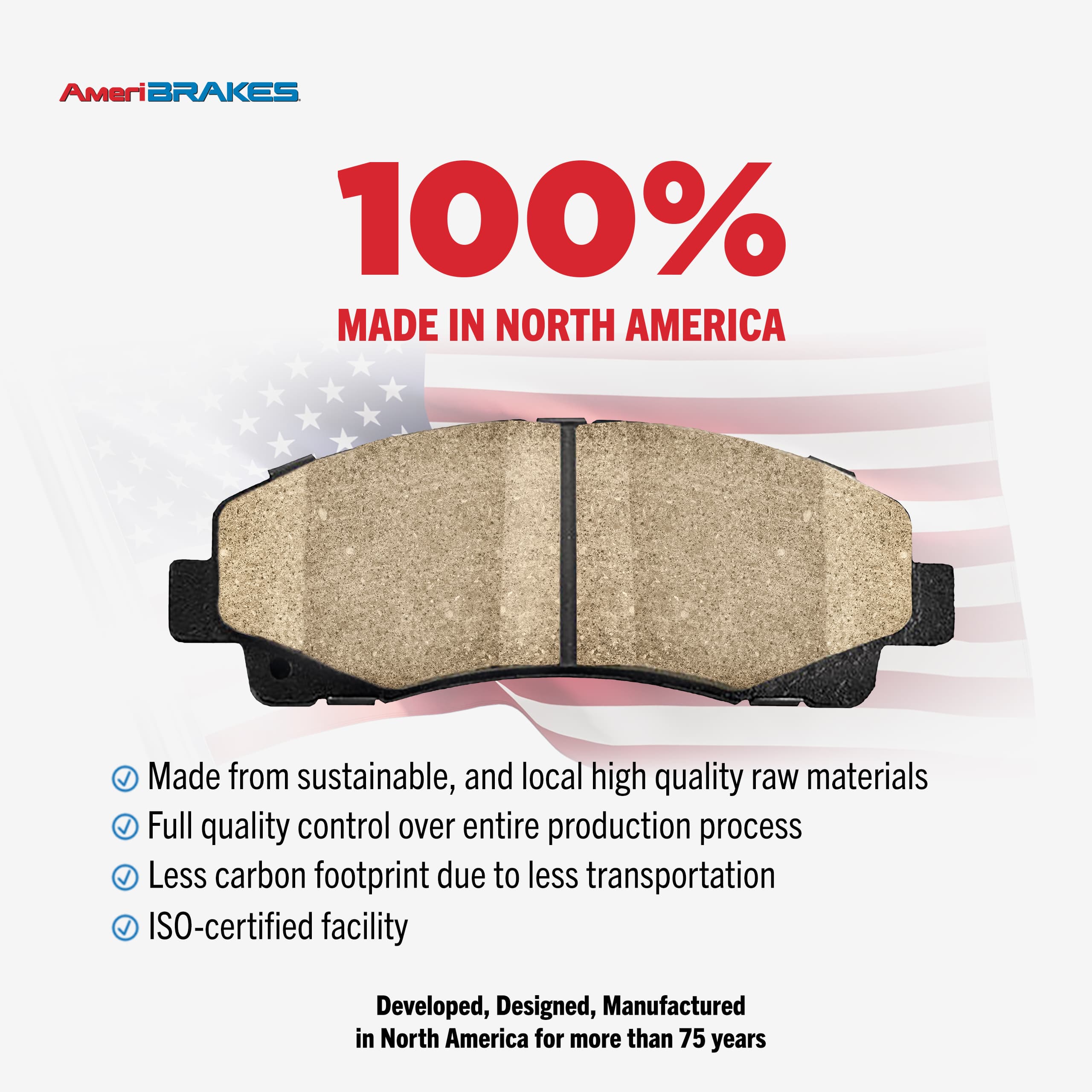 AmeriBRAKES - NWF-ASD1540A - Front Disc Brake Pad image 7