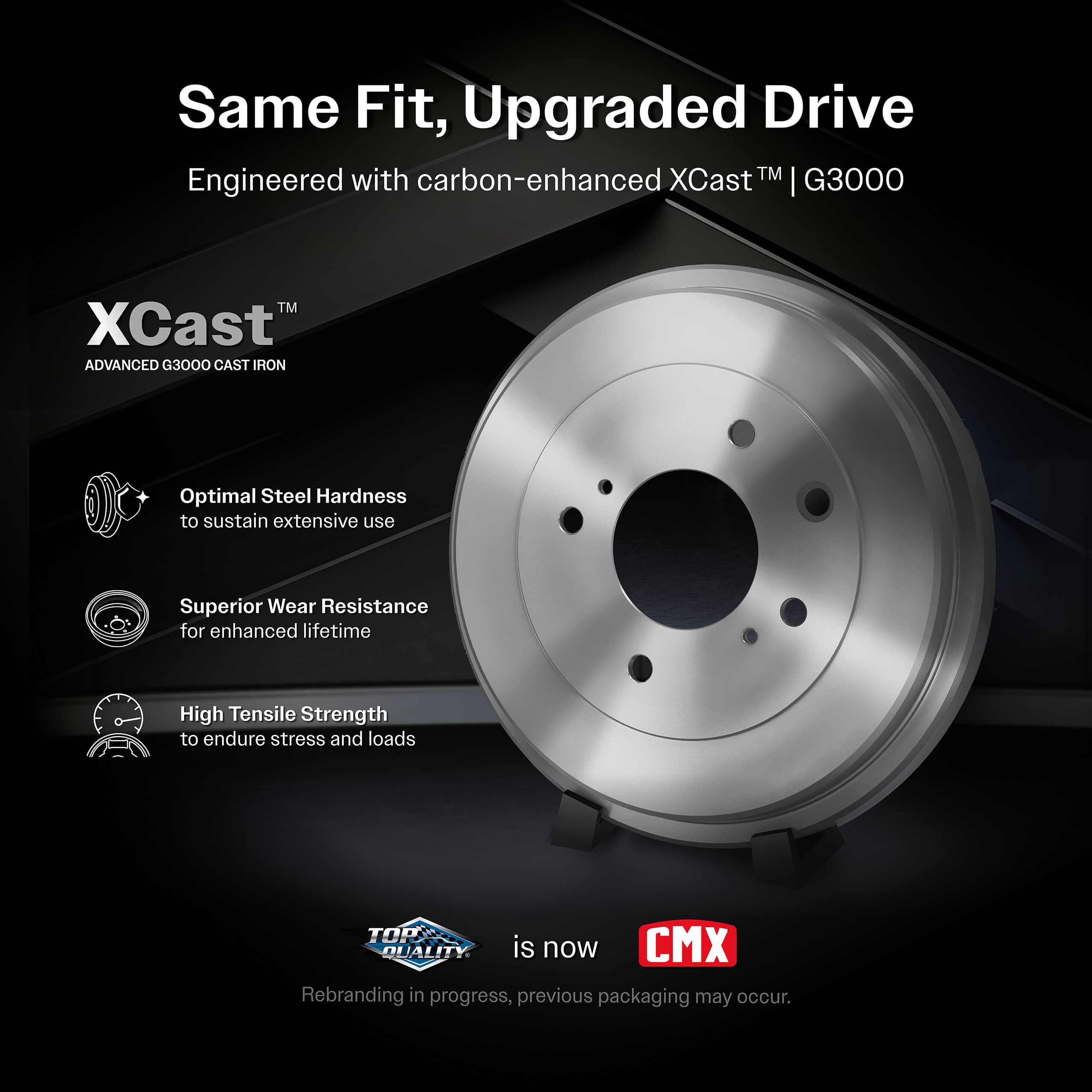 CMX - 8-9674 - Rear Brake Drum image 7