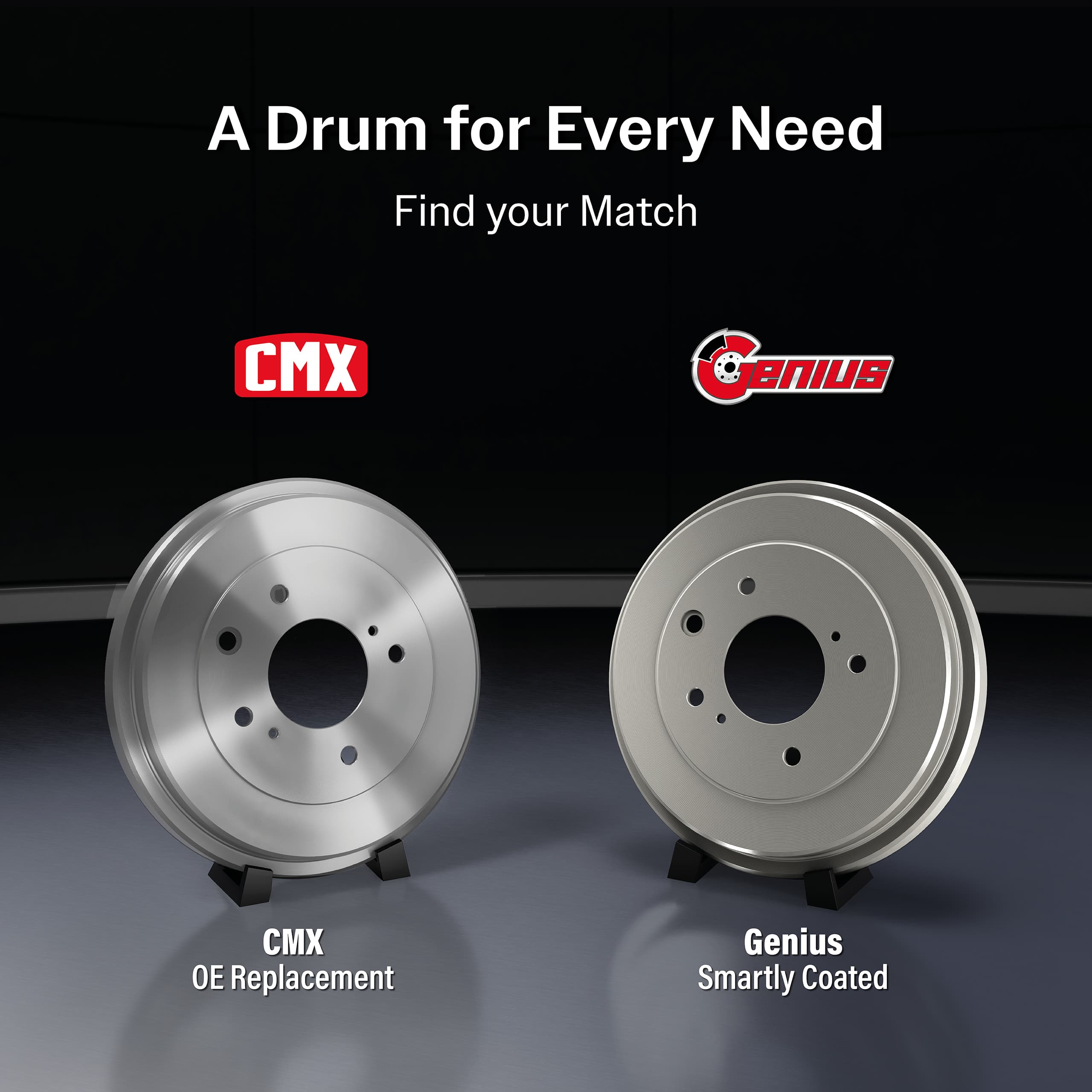 CMX - 8-9674 - Rear Brake Drum image 2
