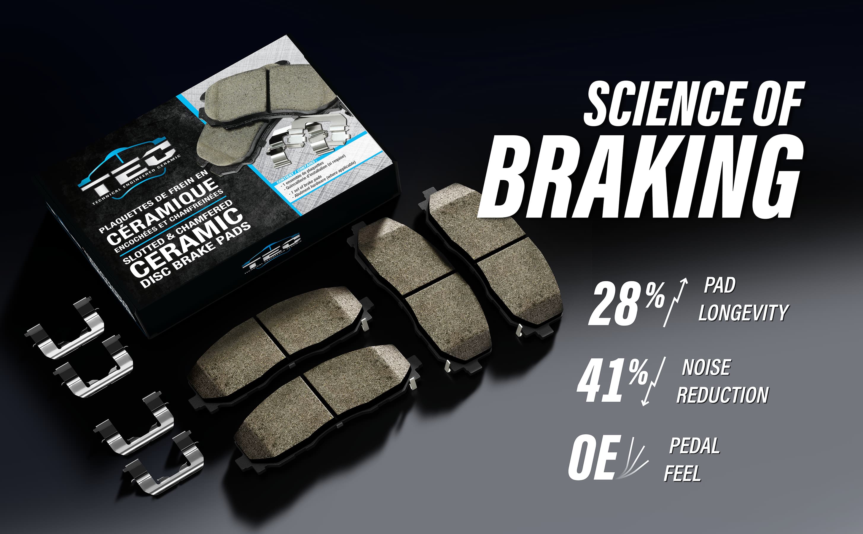 TEC - TEC-2065 - Front Disc Brake Pad image 14