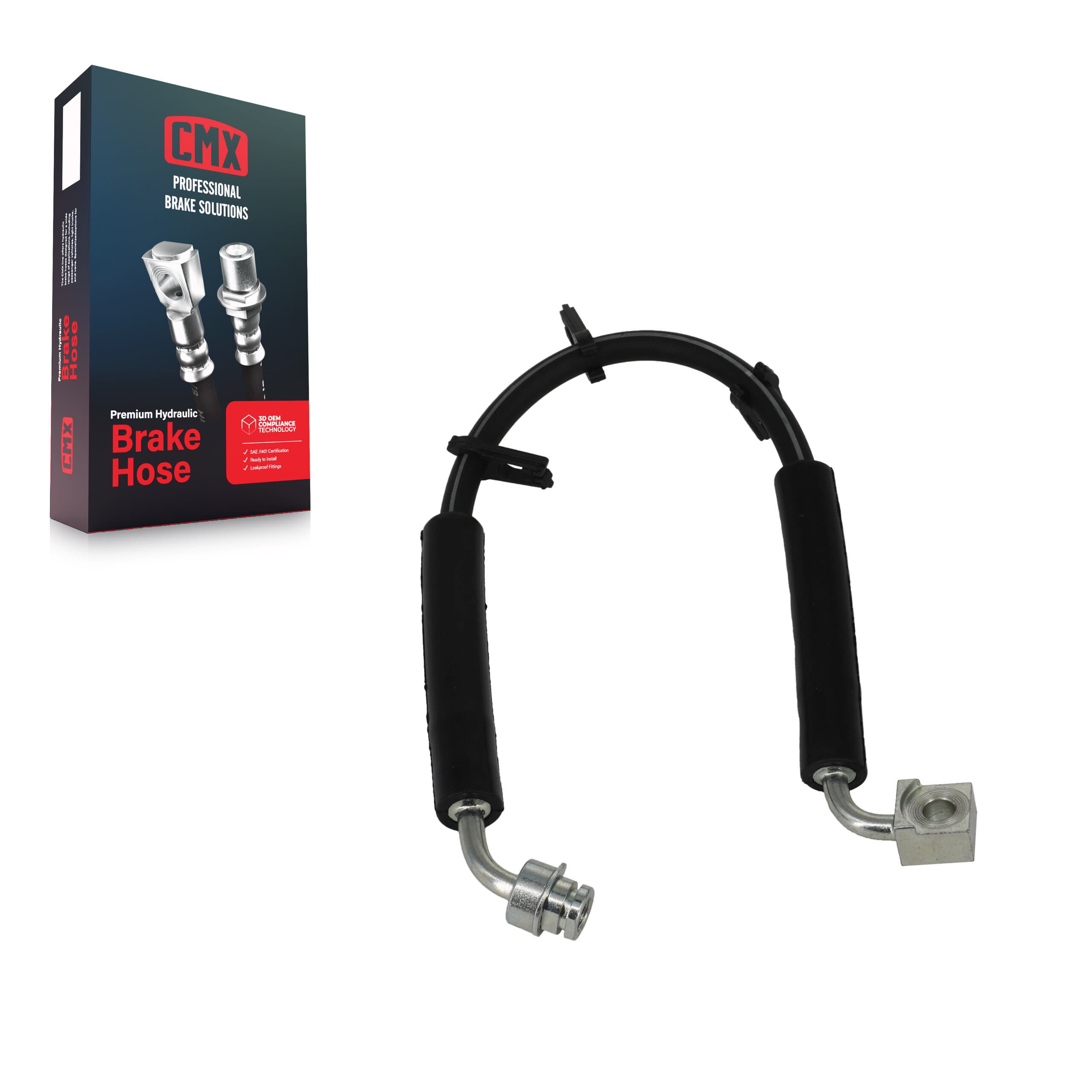 CMX - 12-H380387 - Front Right Brake Hydraulic Hose image 1