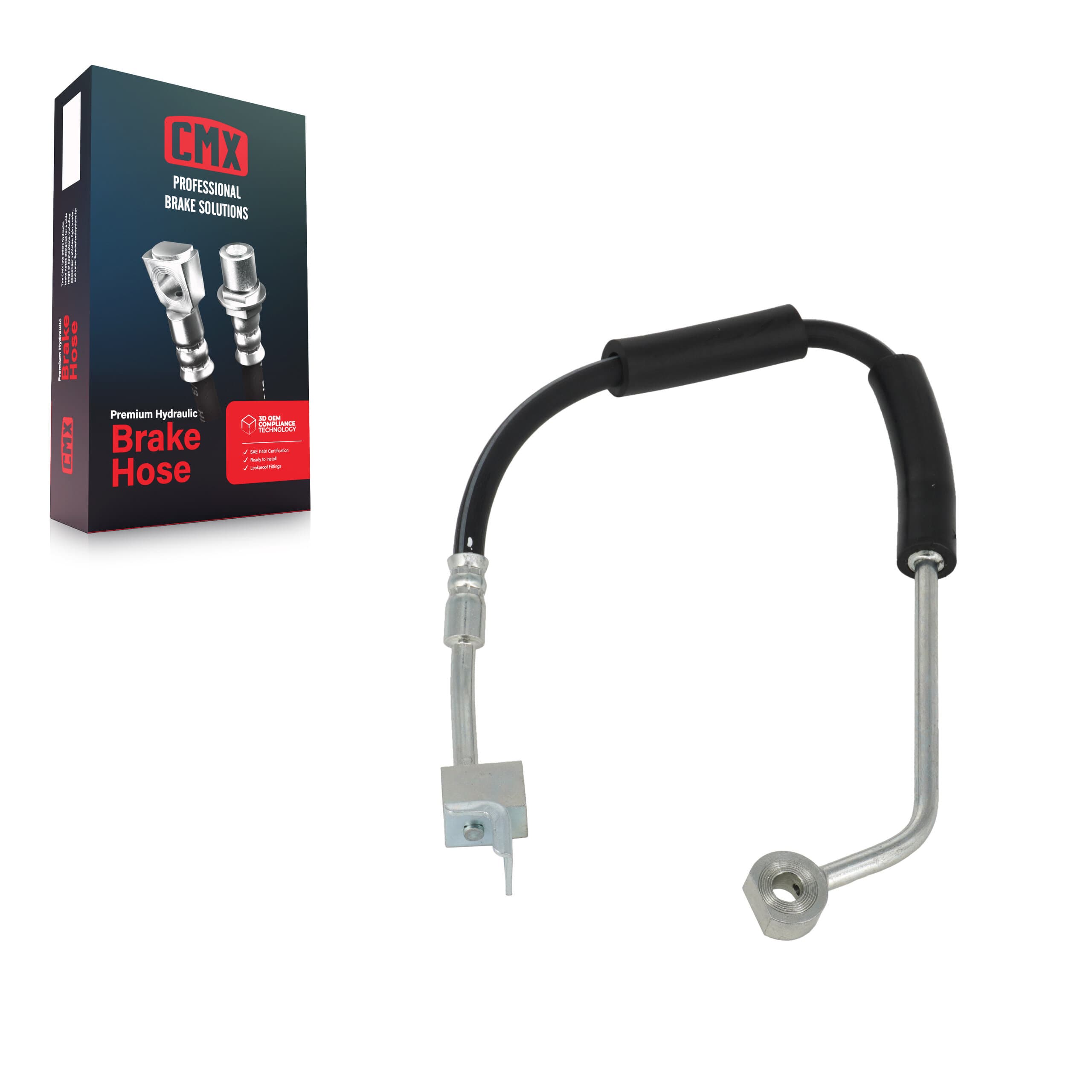 CMX - 12-H620189 - Front Left Brake Hydraulic Hose image 1