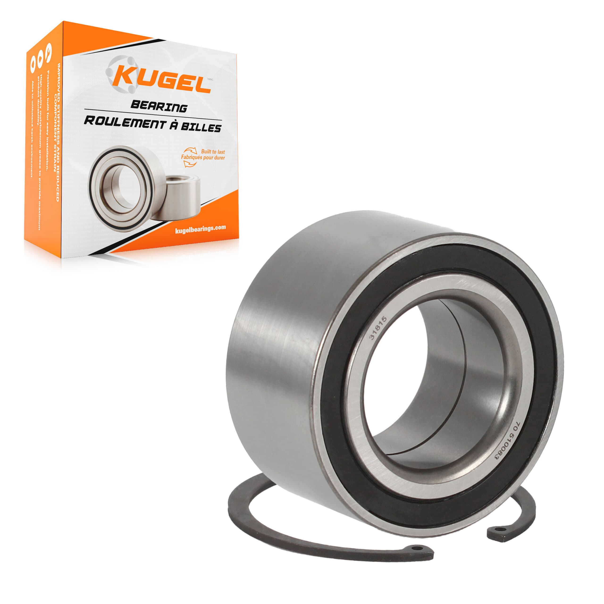 Kugel - 70-510083 - Rear Wheel Bearing image 1