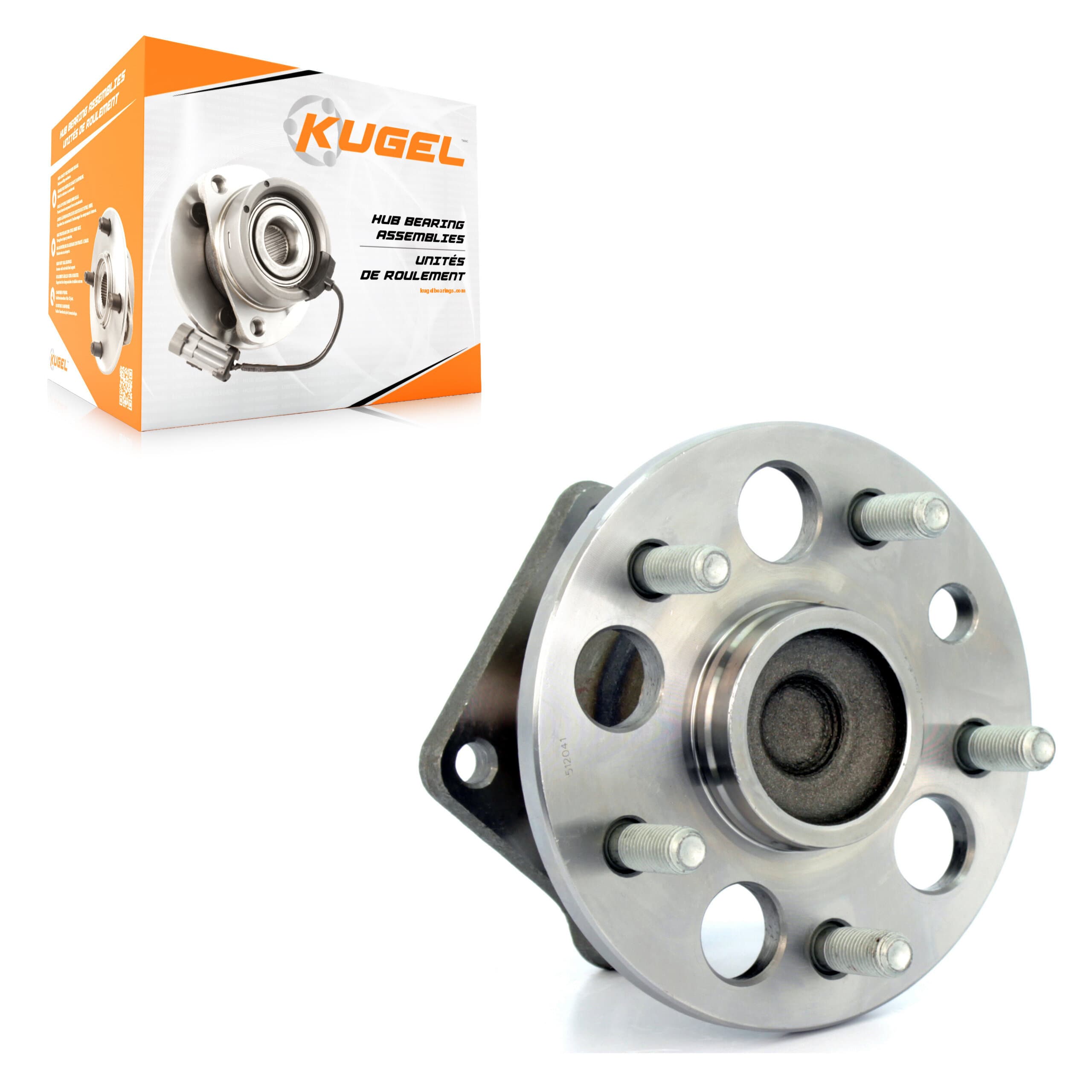 Kugel - 70-512041 - Rear Wheel Bearing and Hub Assembly image 1