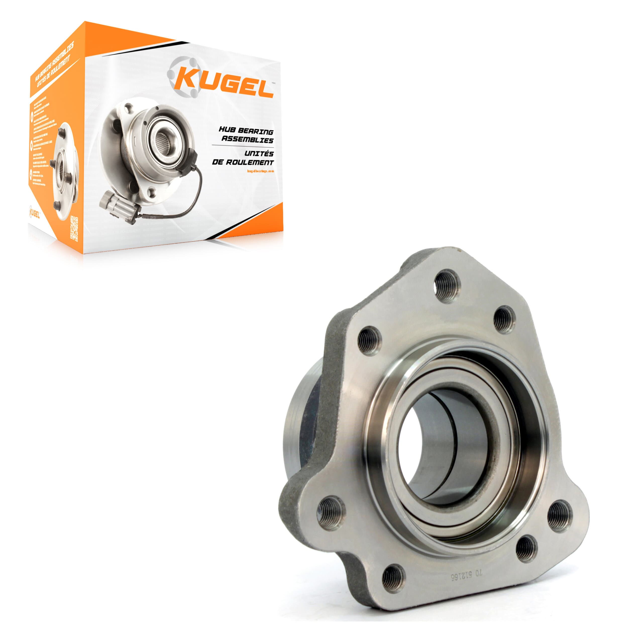 Kugel - 70-512166 - Rear Left Wheel Bearing Assembly image 1
