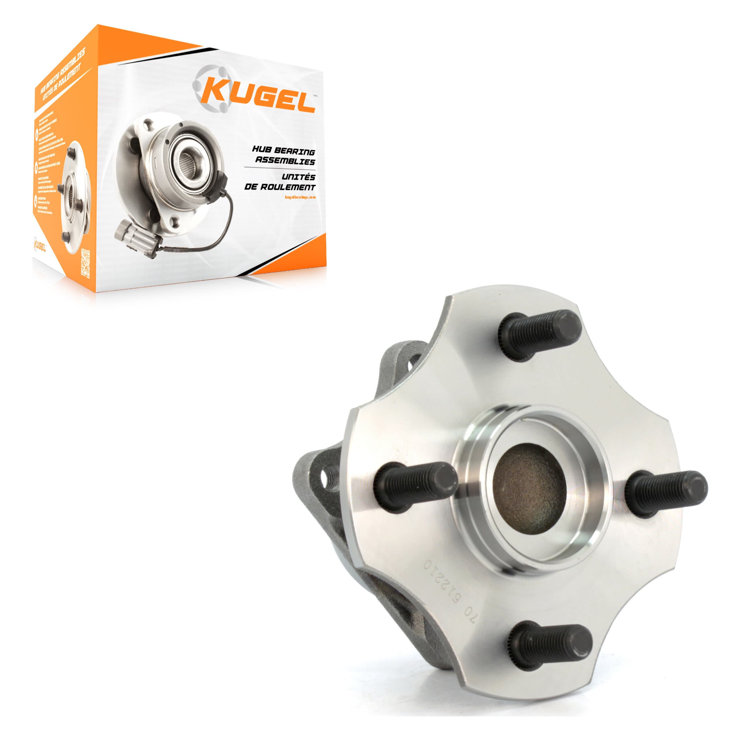 Kugel - 70-512210 - Rear Wheel Bearing and Hub Assembly image 1