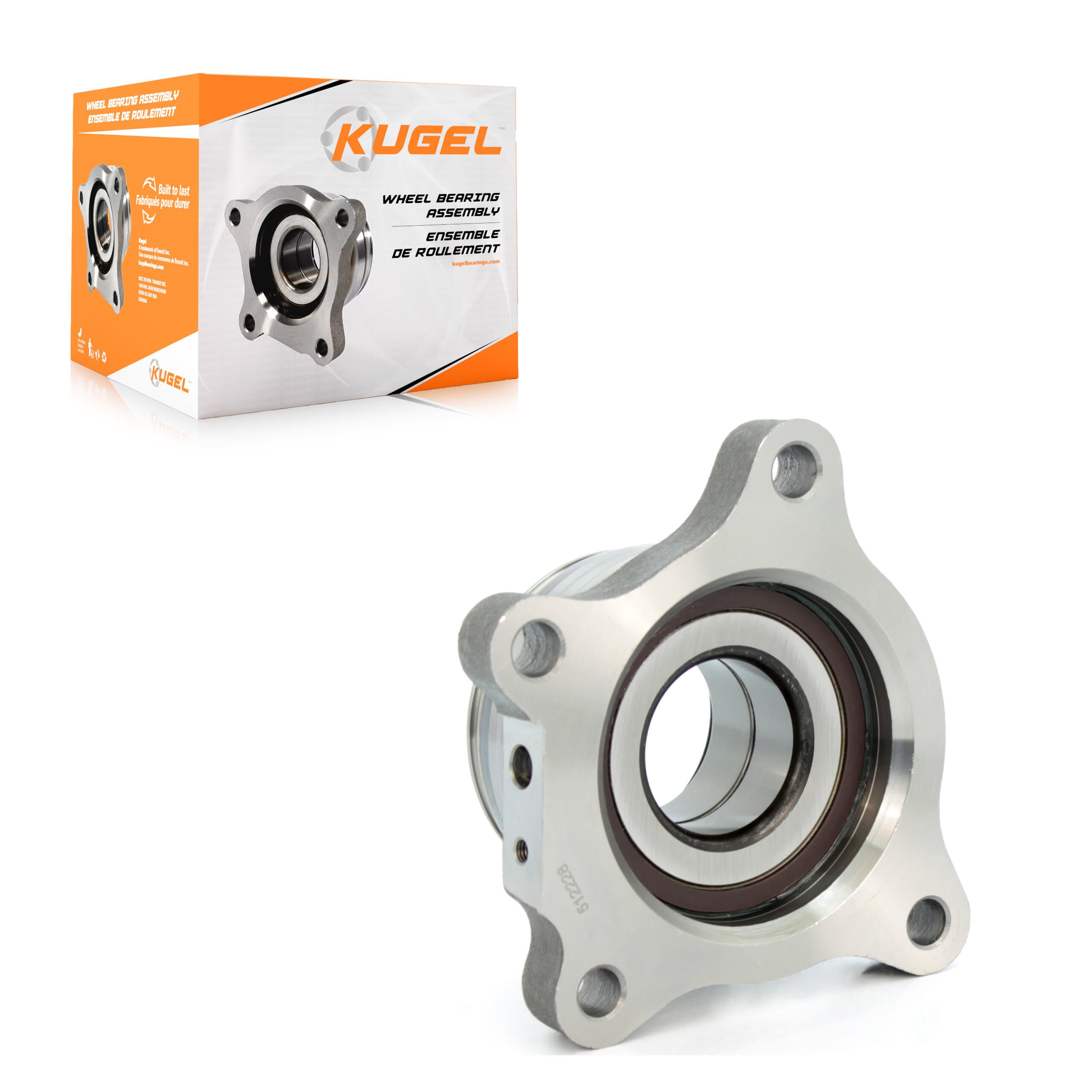 Kugel - 70-512228 - Rear Right Wheel Bearing Assembly image 1