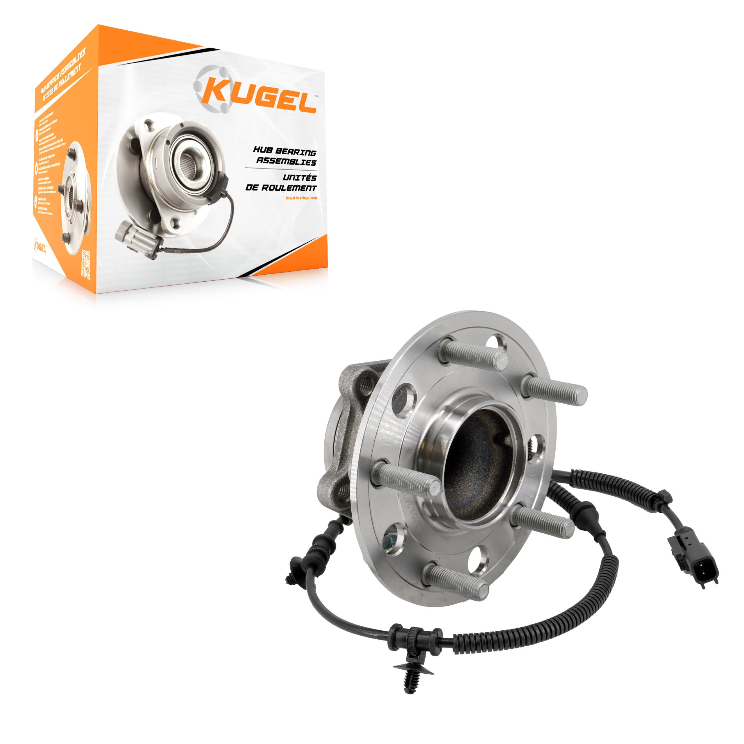 Kugel - 70-512595 - Rear Wheel Bearing and Hub Assembly image 1