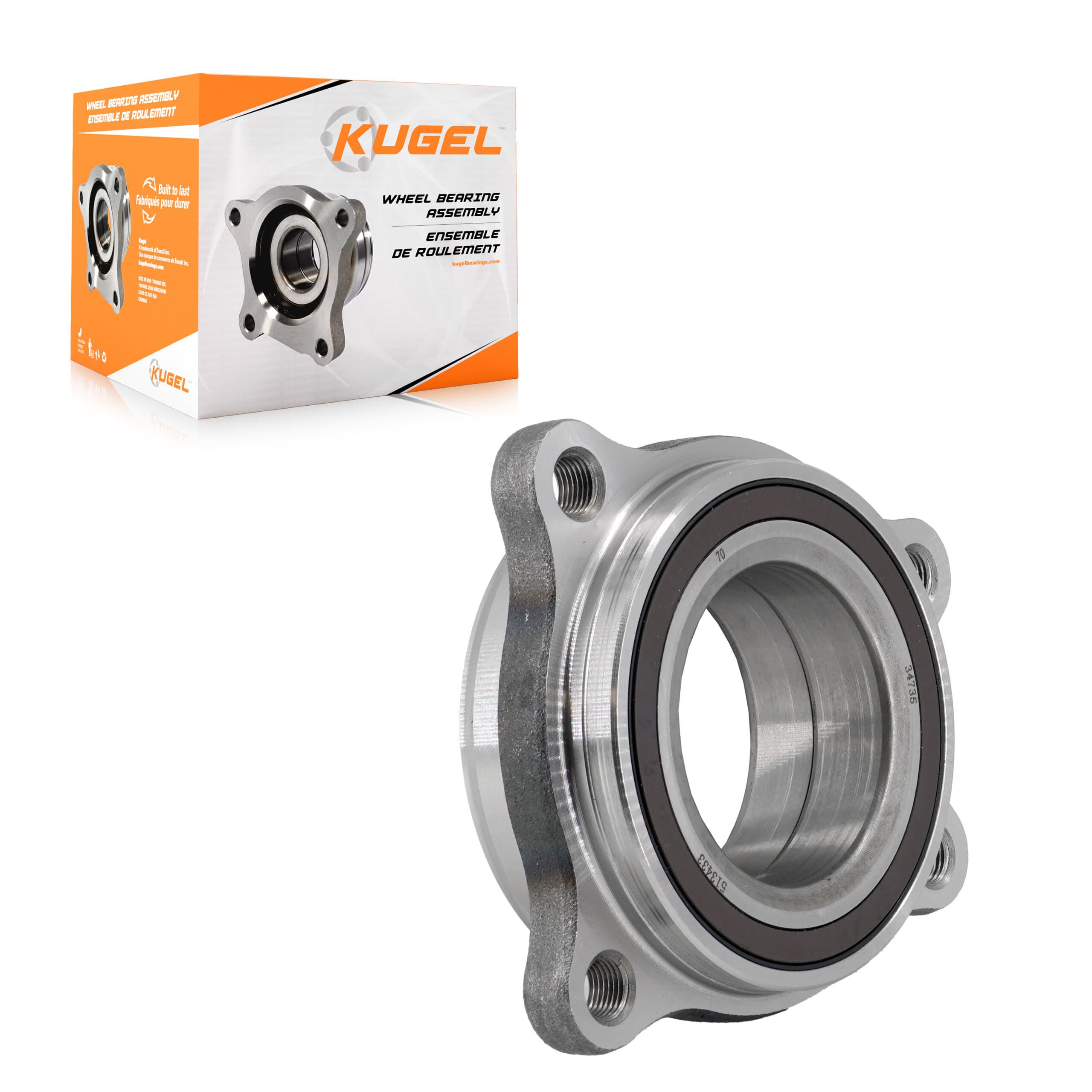 Kugel - 70-513433 - Front Wheel Bearing Assembly image 1