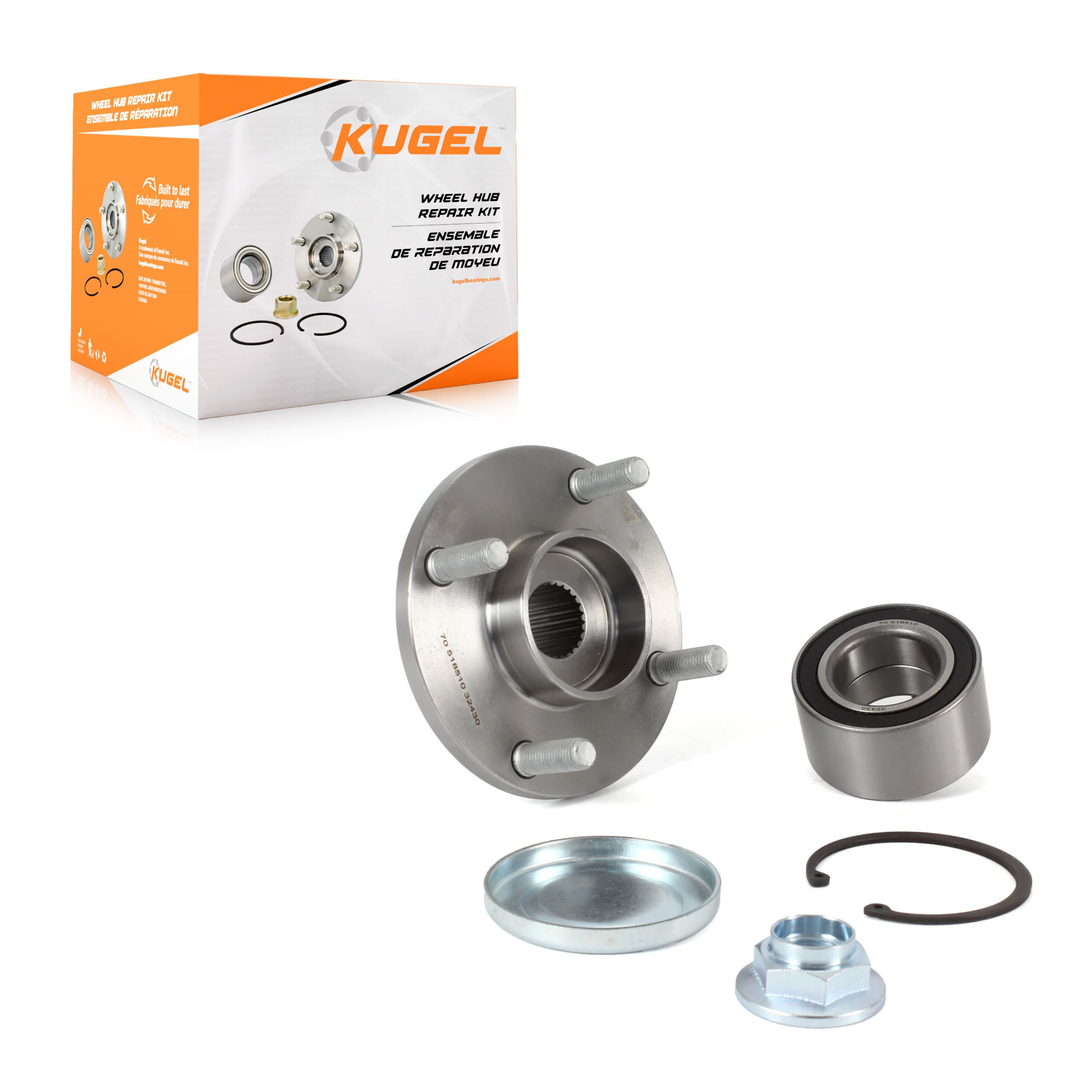 Kugel - 70-518515 - Front Wheel Hub Repair Kit image 1