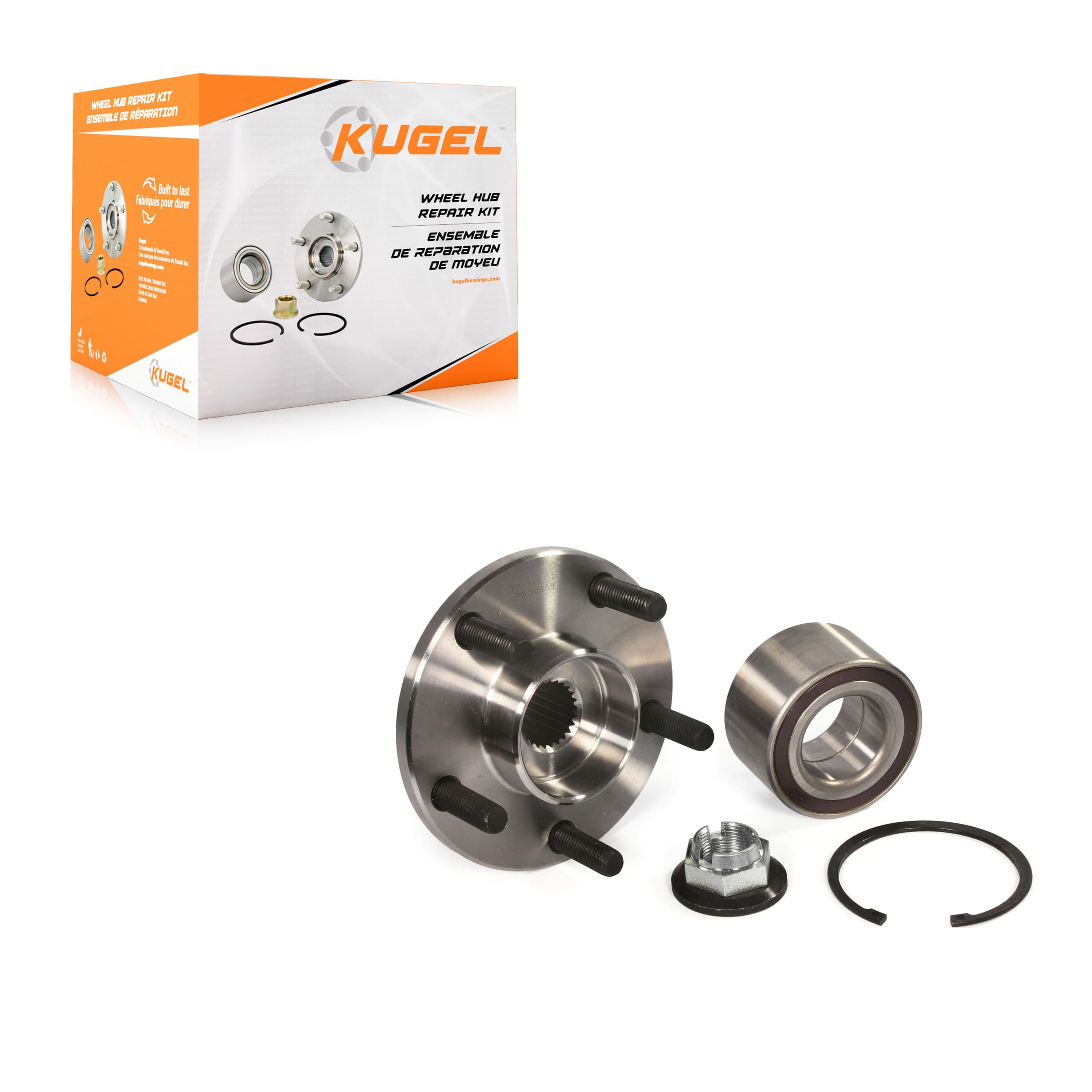 Kugel - 70-518519 - Front Wheel Hub Repair Kit image 1
