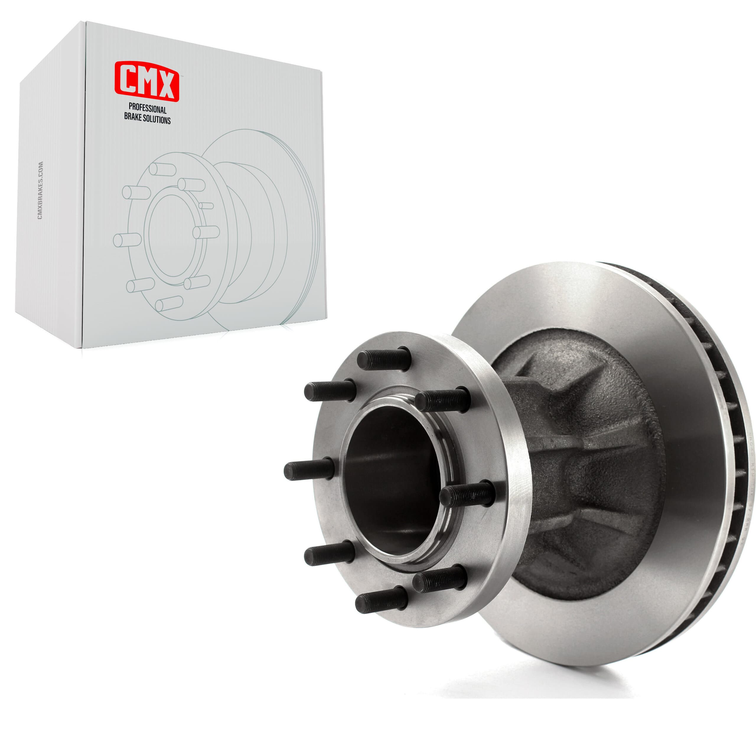 CMX - 8-56593 - Front Disc Brake Rotor and Hub Assembly image 1