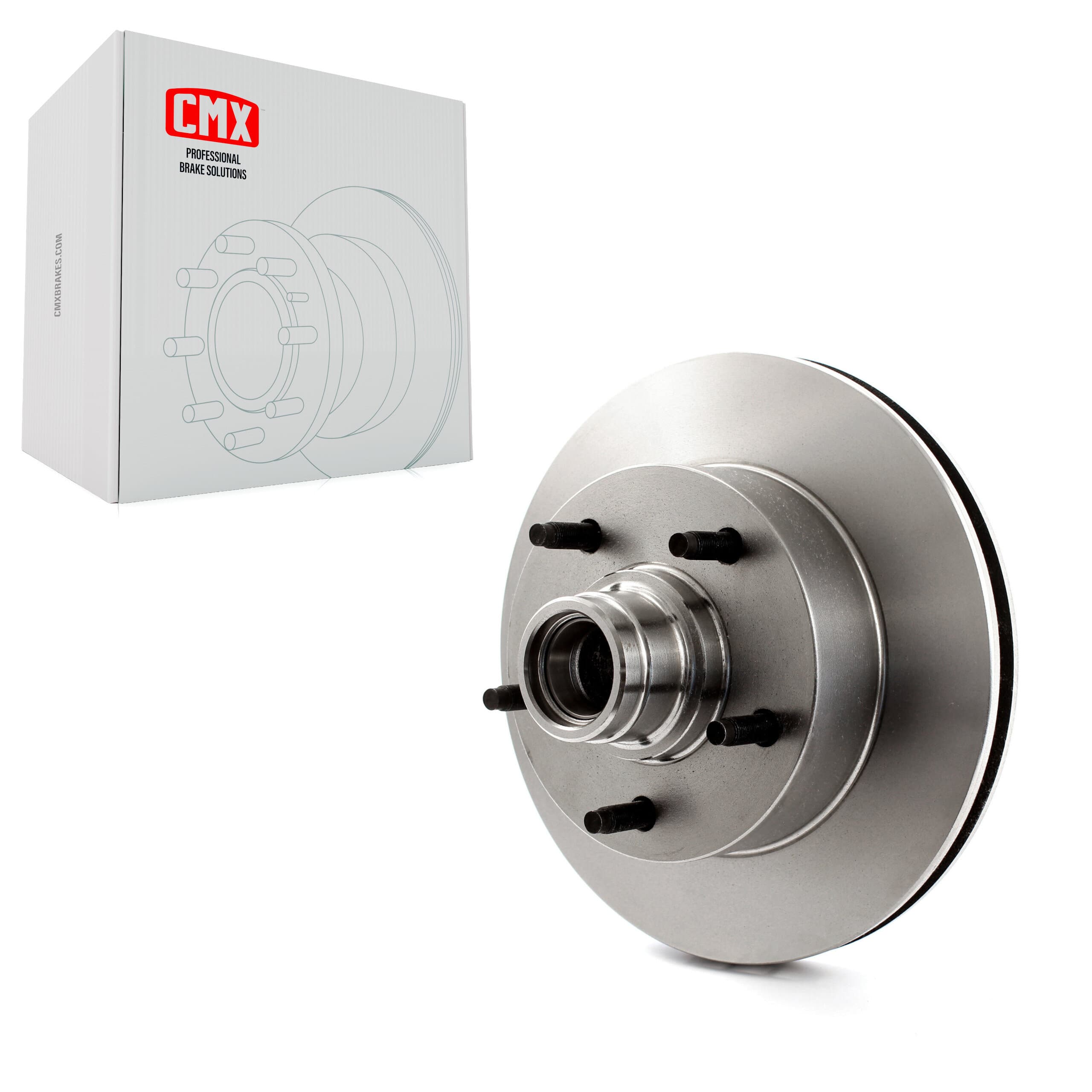CMX - 8-66455 - Front Disc Brake Rotor and Hub Assembly image 1