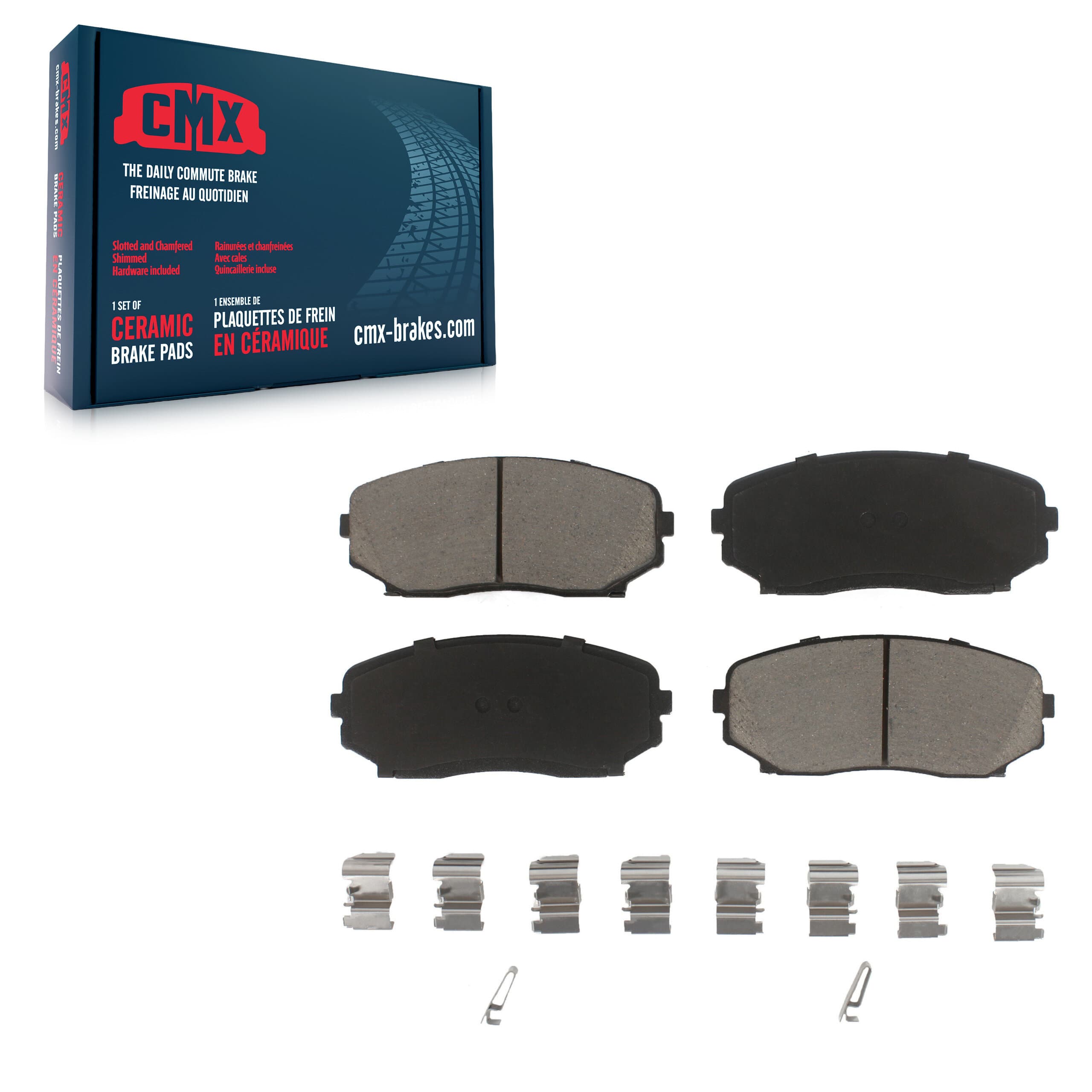 CMX - CMX-D1258 - Front Disc Brake Pad image 1